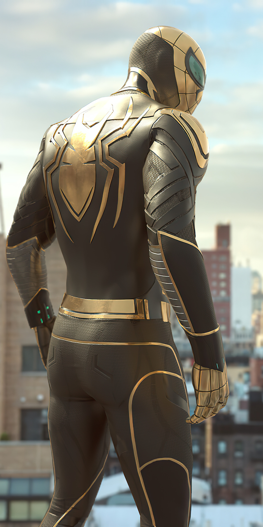 1080x2160 Wakandan Armor Spiderman One Plus 5T,Honor 7x,Honor view 10 ...