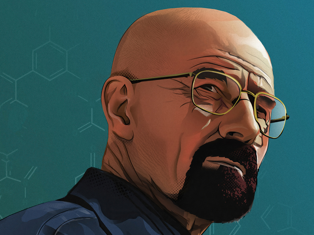 1024x768 Walter White In Breaking Bad 4k Artwork 1024x768 Resolution HD