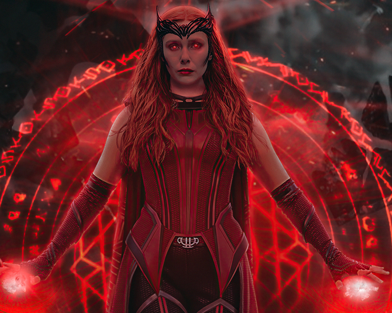 1280x1024 Wanda Maximoff Chaos Magic Wallpaper,1280x1024 Resolution Hd 