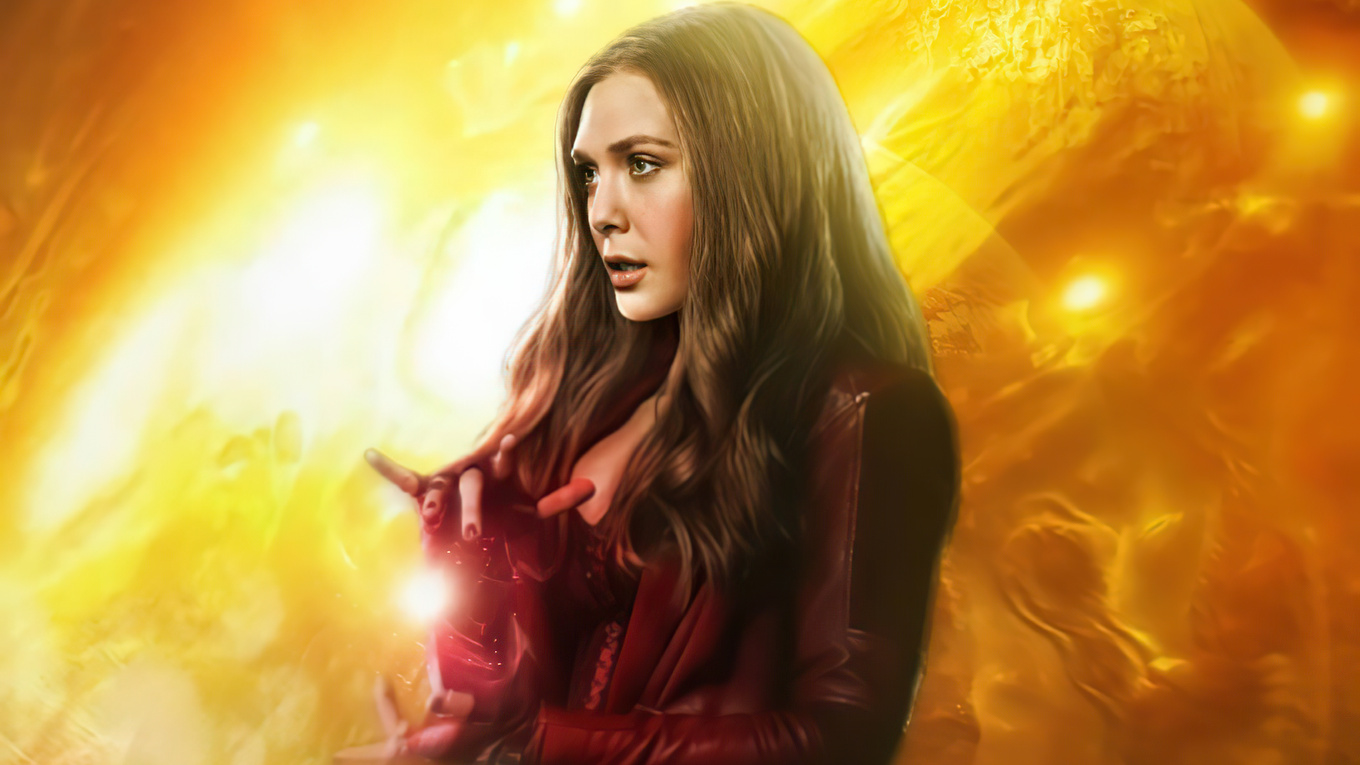 1360x765 Wanda Vision Scarlet Witch 5k 1360x765 Resolution HD 4k Wallpapers, Images, Backgrounds