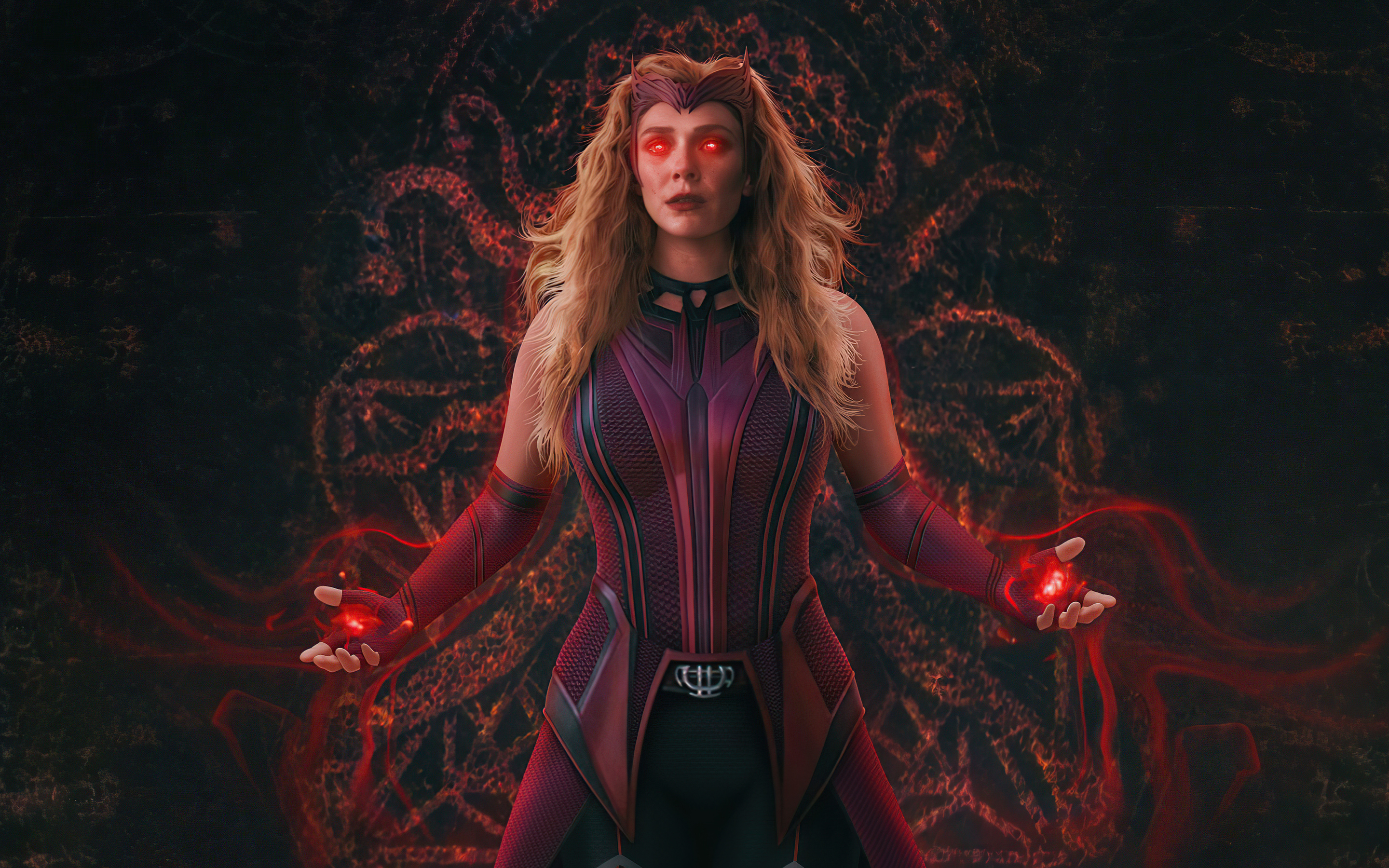 Wanda Vision Scarlet Witch In 2880x1800 Resolution. wanda-vision-scarlet-wi...