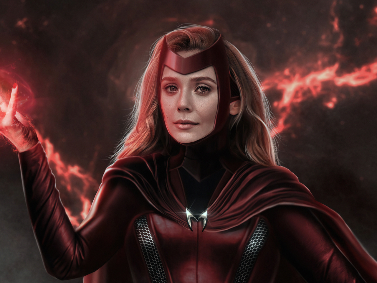 1280x960 Wanda Vision Scarlet Witch Tv Series 5k 1280x960 Resolution HD 4k Wallpapers, Images