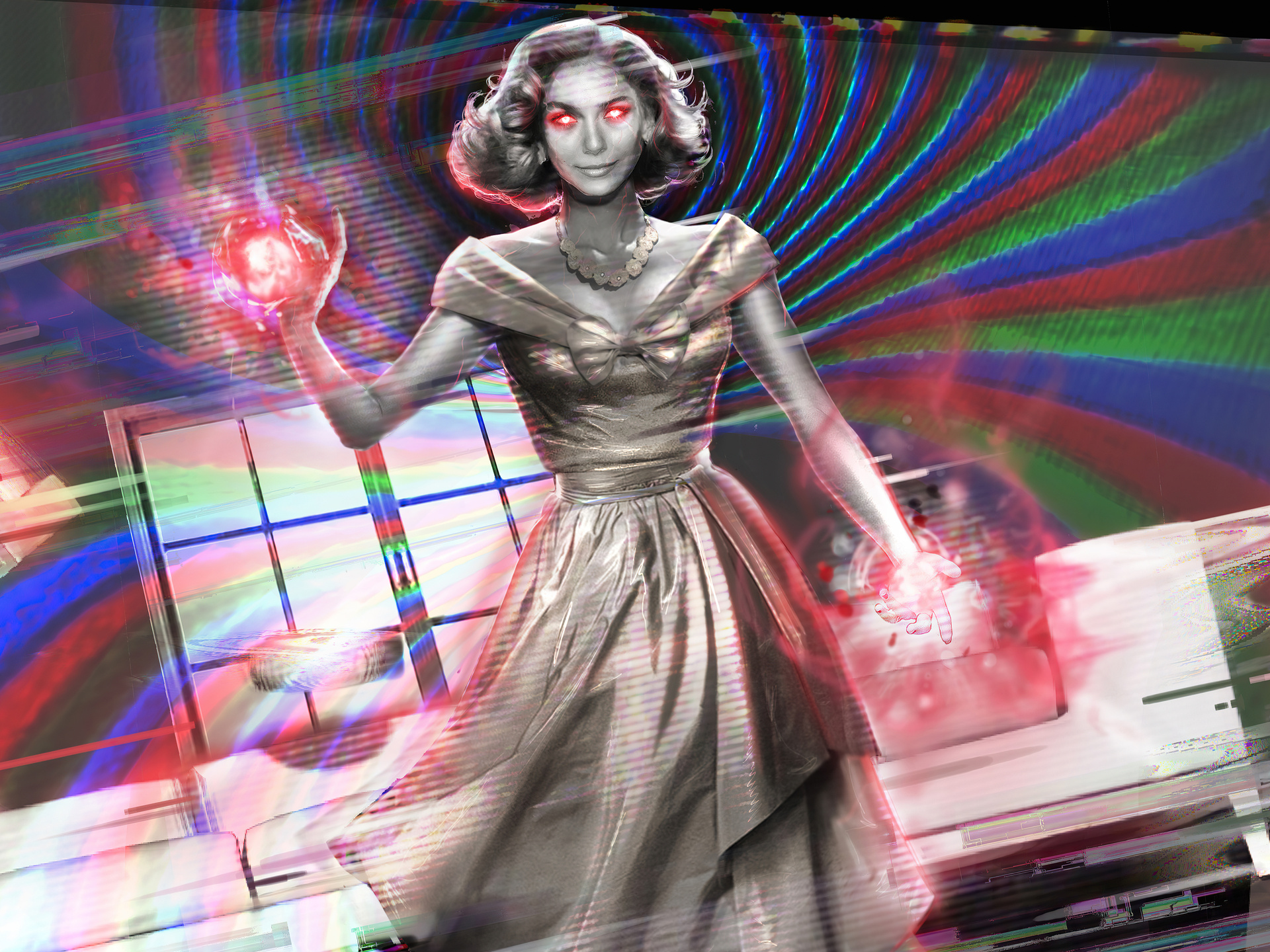 1920x1440 Wanda Vision With Powers 5k 1920x1440 Resolution HD 4k