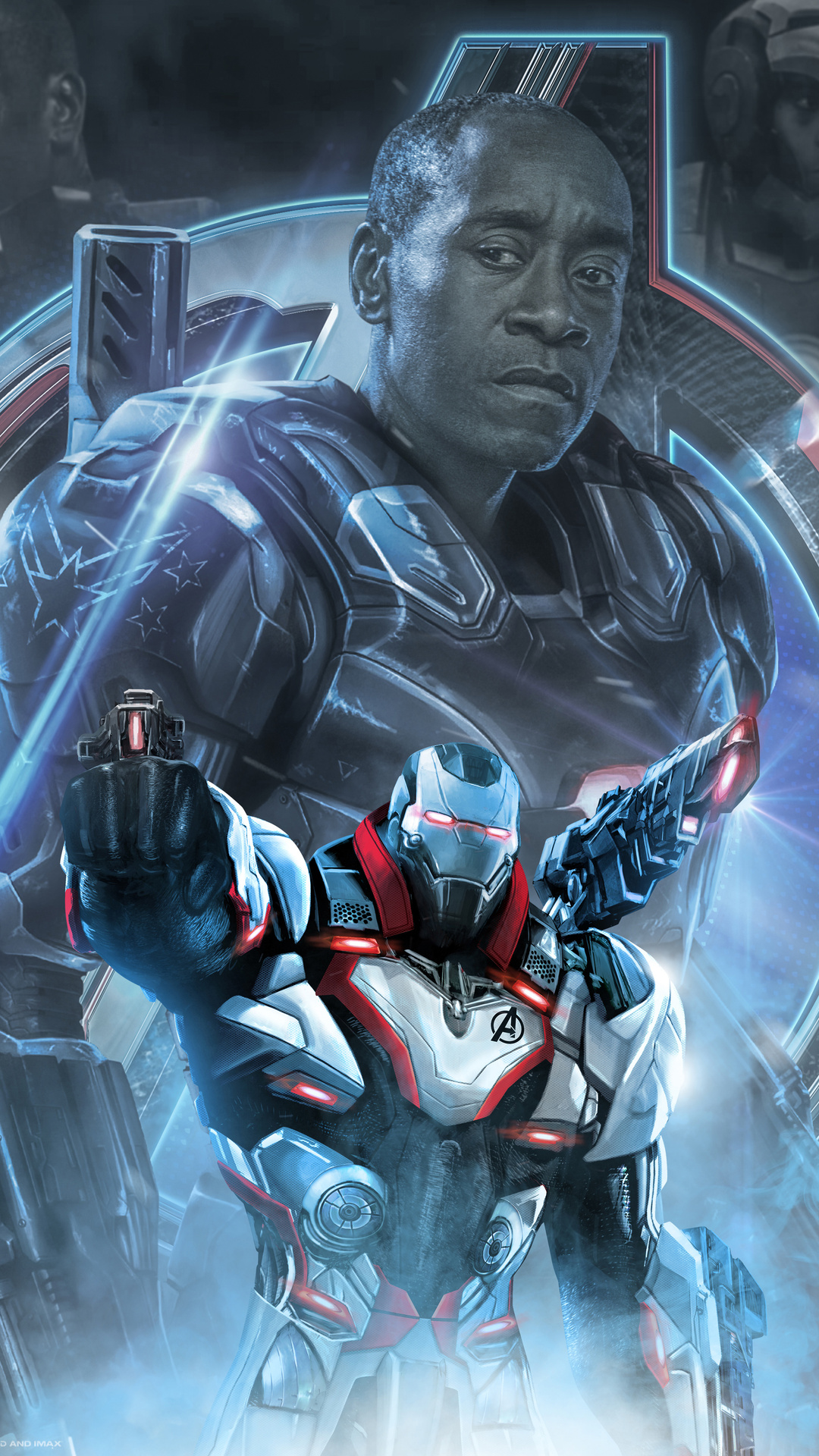 1080x1920 War Machine In Avengers Endgame 2019 Iphone 7,6s,6 Plus ...