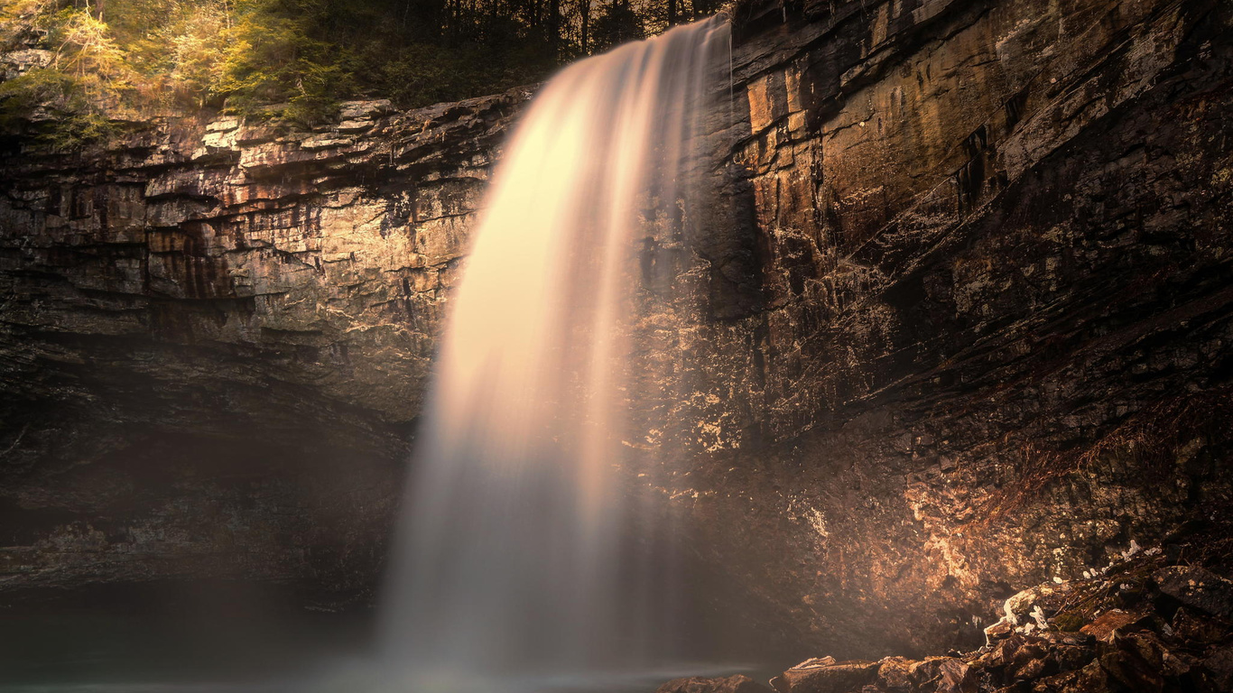 1366x768 Waterfall 2 1366x768 Resolution HD 4k Wallpapers, Images ...