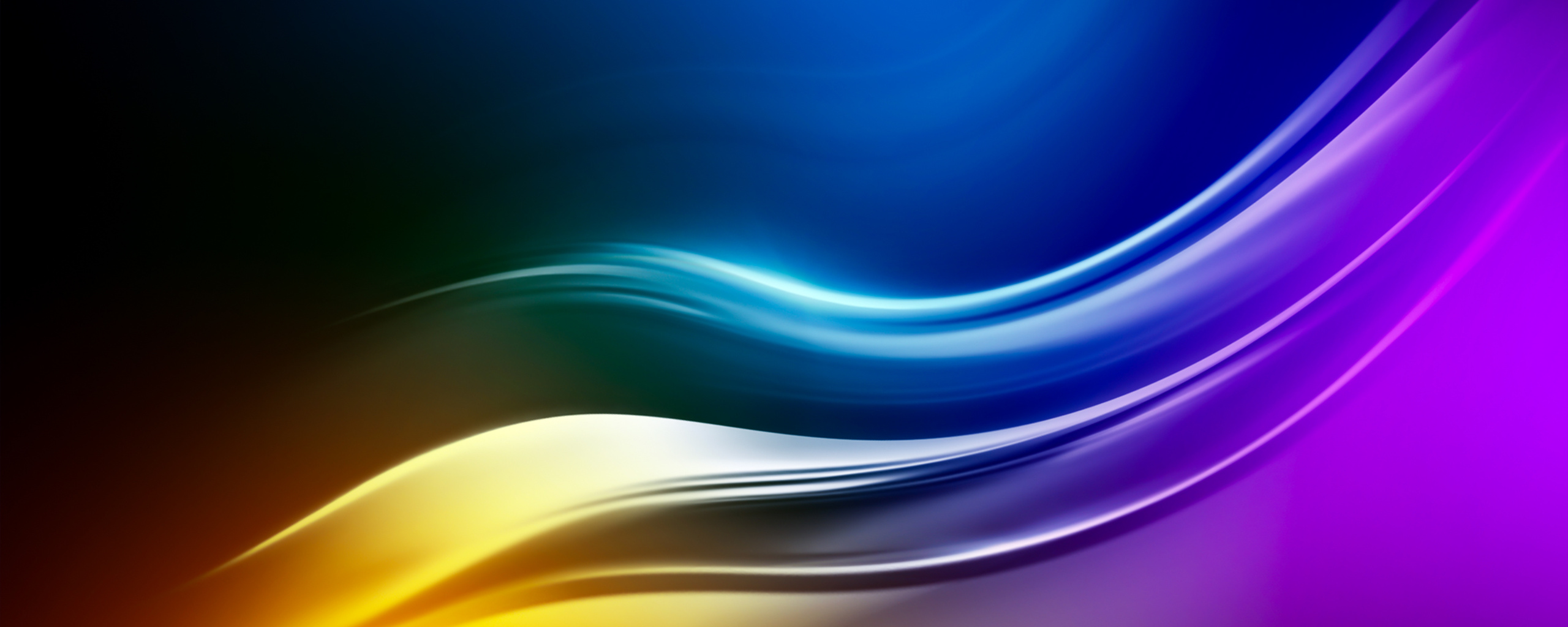 2560x1024 Wave Colour Abstract 4k 2560x1024 Resolution HD 4k Wallpapers ...