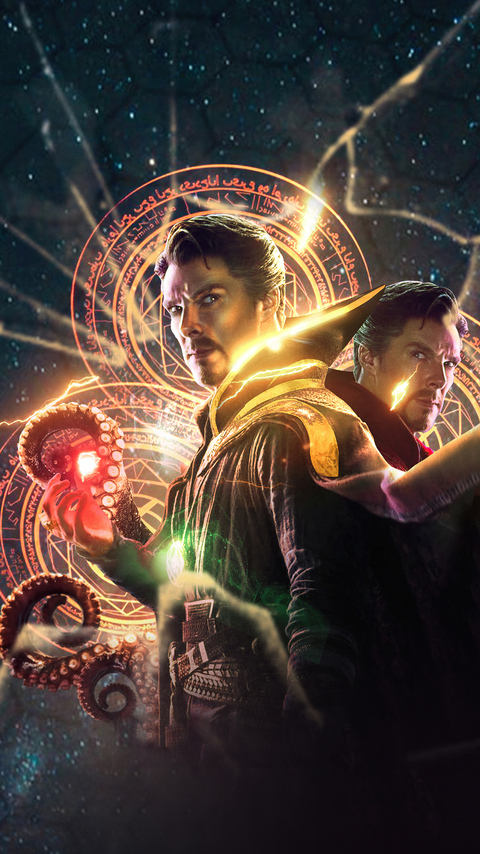 What If Doctor Strange Wallpaper In 480x854 Resolution