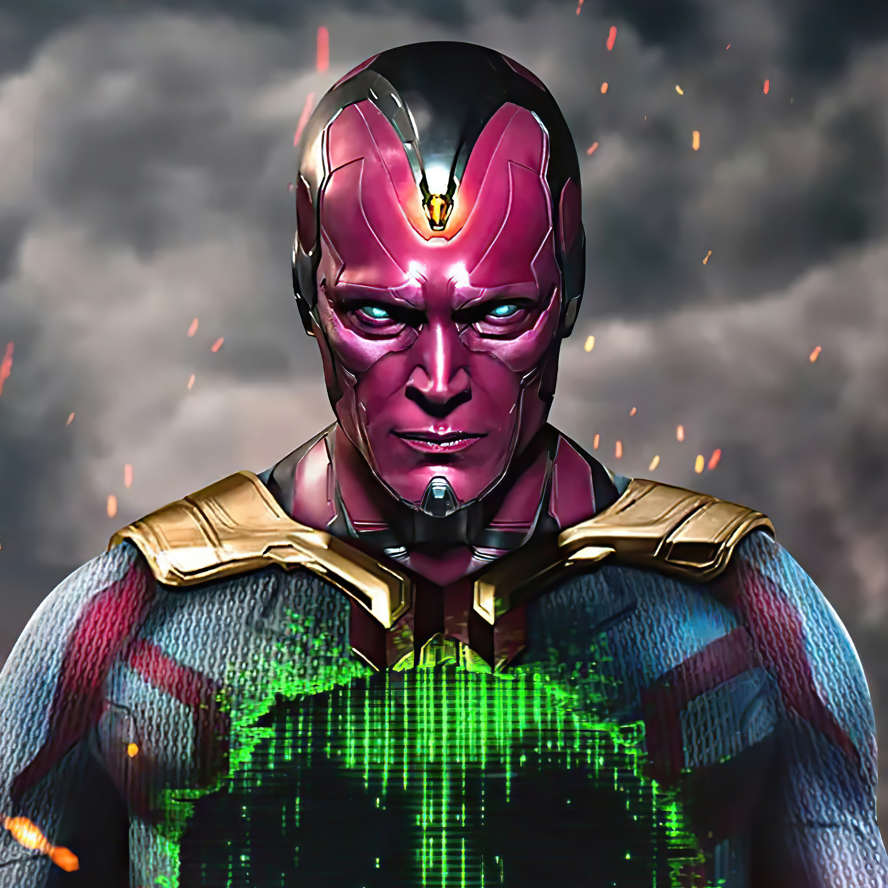 What If Vision Wallpaper In 2932x2932 Resolution