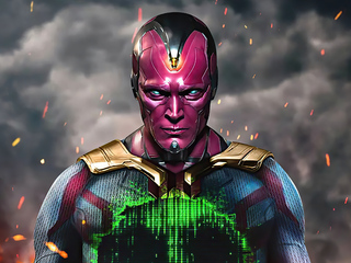 What If Vision Wallpaper In 320x240 Resolution