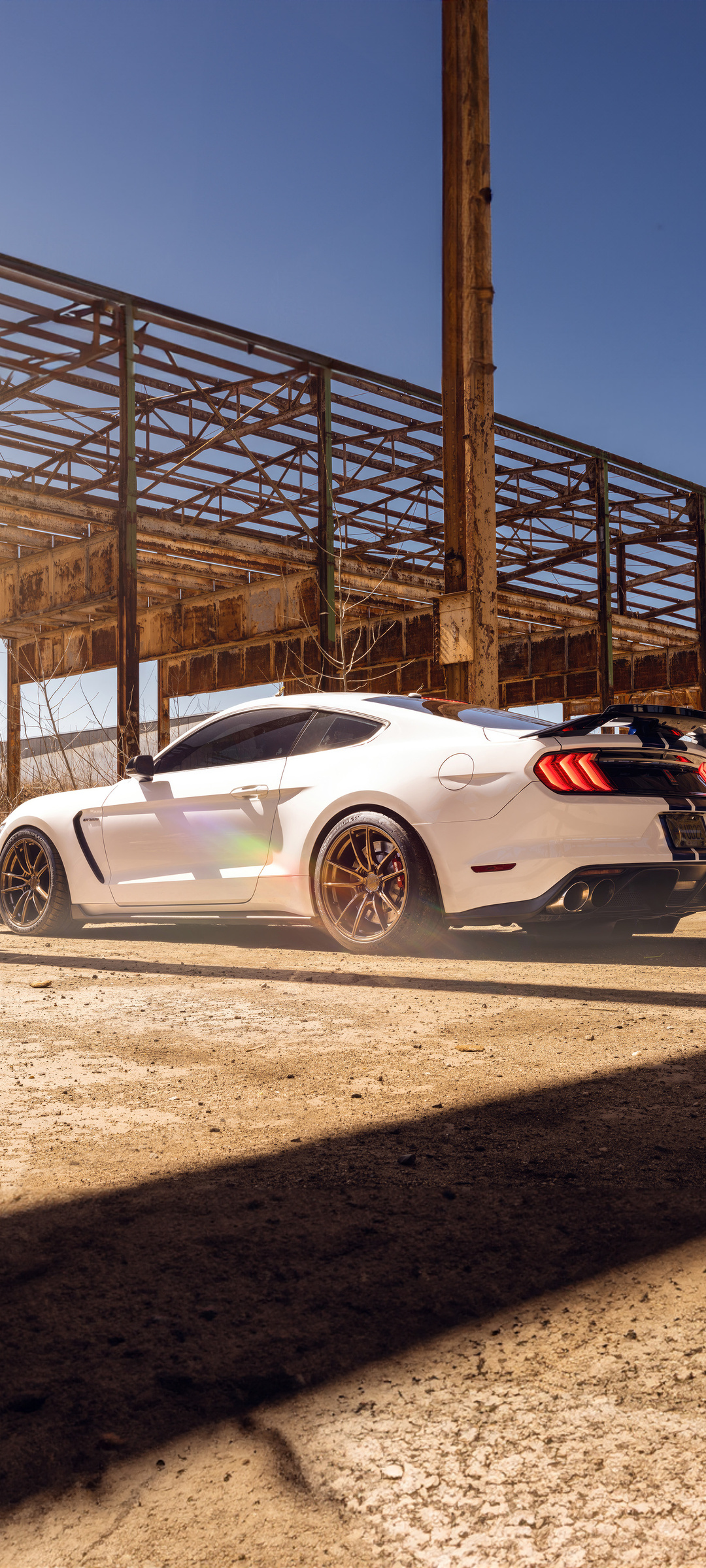 1080x2400 White Ford Mustang Shelby Gt500 Google Pixel 7 ,HD 4k