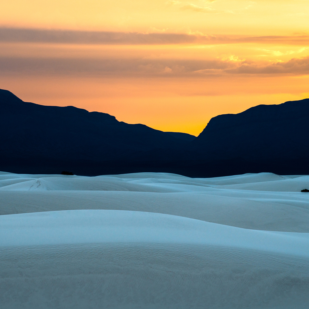 1024x1024 White Sands National Monument New Mexico 4k 1024x1024 ...