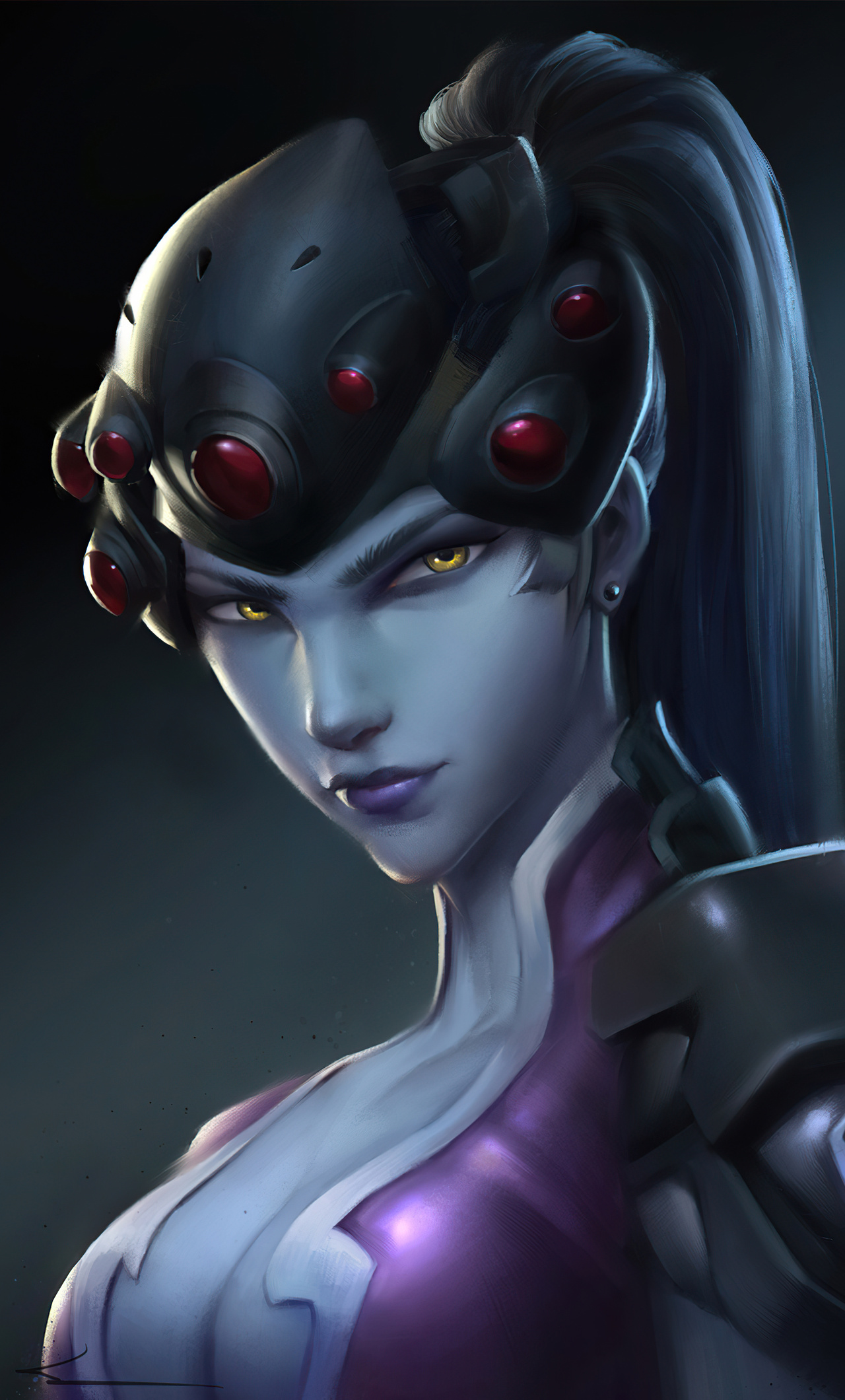 1280x2120 Widowmaker Brown Eyes 4k iPhone 6+ ,HD 4k Wallpapers,Images ...