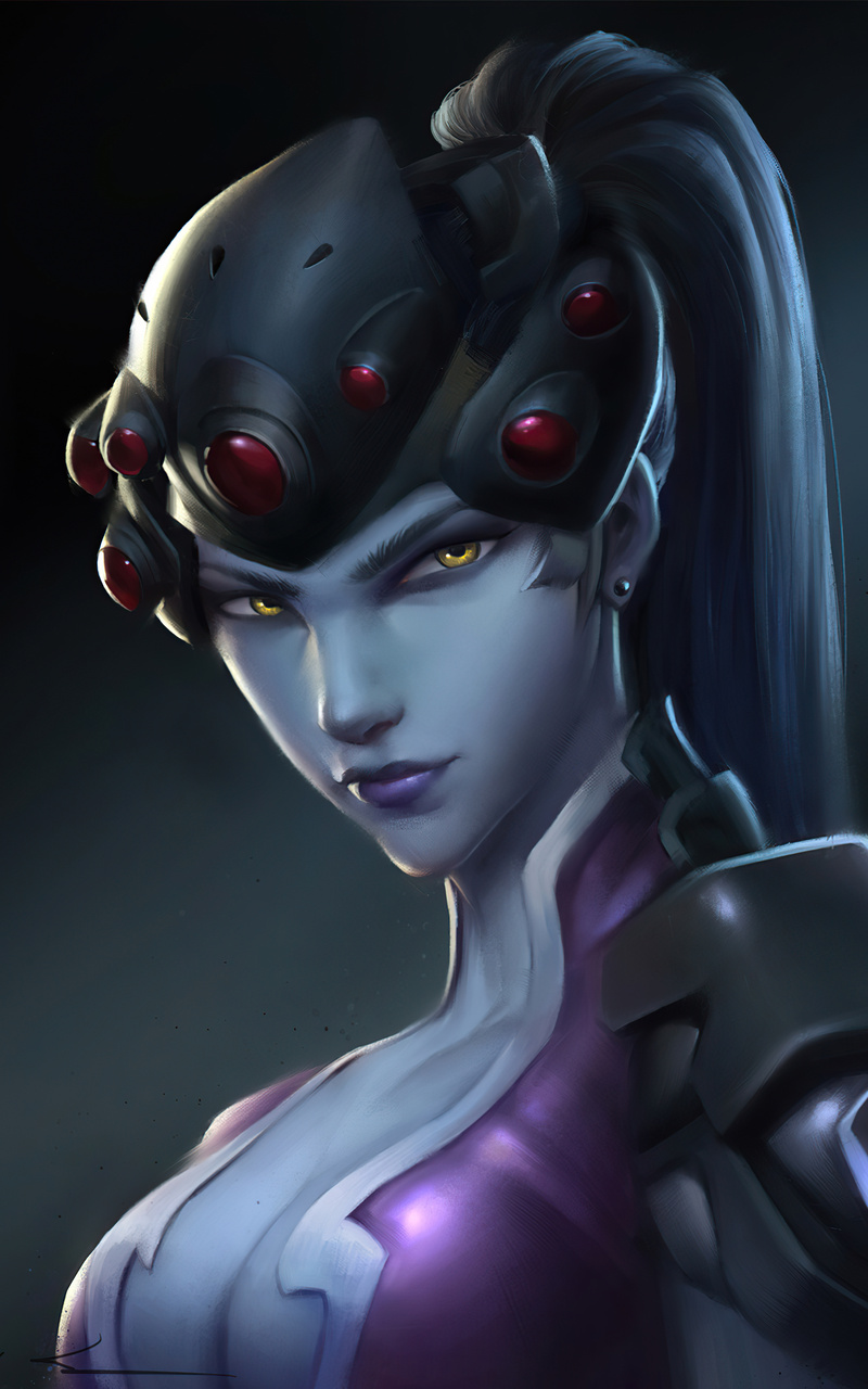 800x1280 Widowmaker Brown Eyes 4k Nexus 7,Samsung Galaxy Tab 10,Note ...