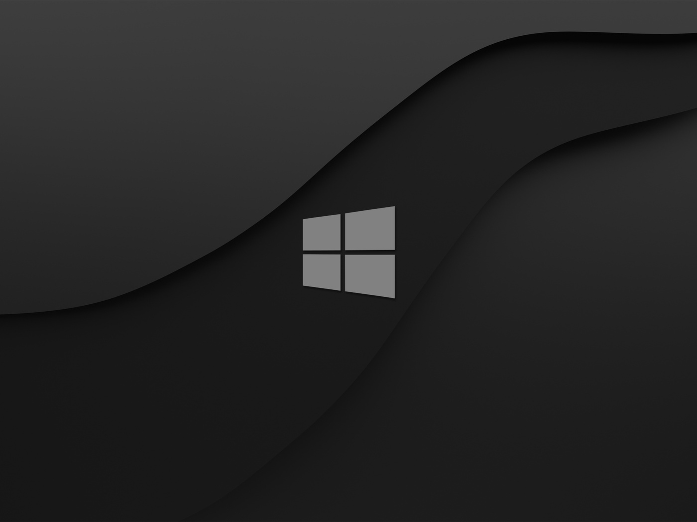 1400x1050 Windows 10 Dark Logo 4k Wallpaper,1400x1050 Resolution HD 4k ...