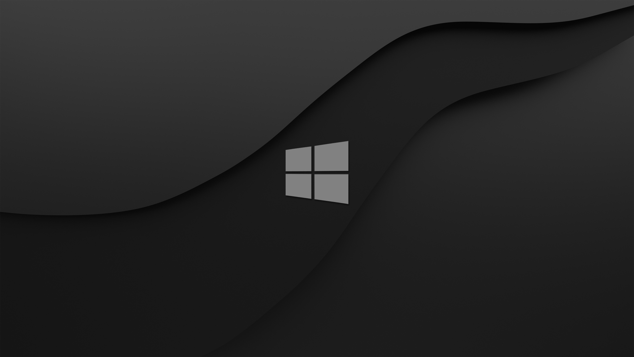 2048X1152 Windows 10 Dark Logo 4K Wallpaper,2048X1152 Resolution Hd 4K