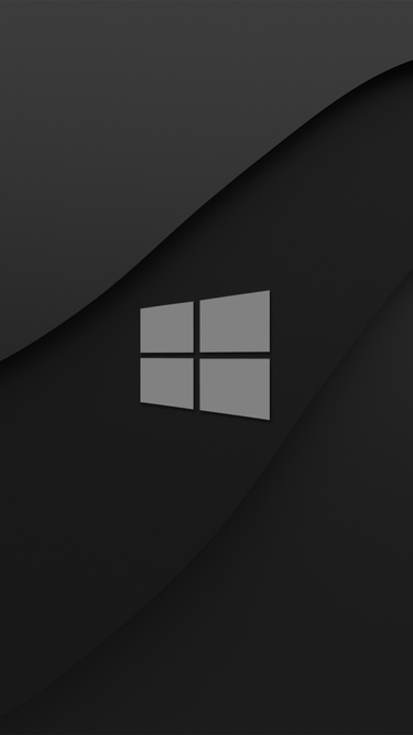 375x667 Windows 10 Dark Logo 4k 375x667 Resolution HD 4k Wallpapers ...