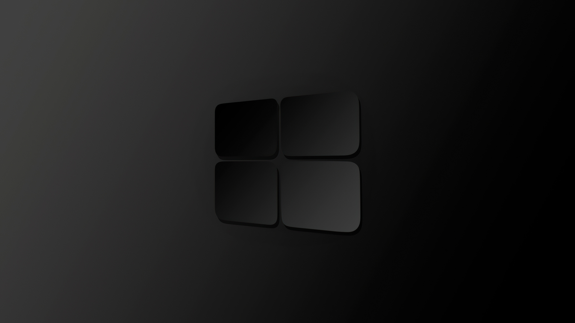 1920x1080 Windows 10 Darkness Logo 4k Laptop Full HD 1080P HD 4k Wallpapers, Images, Backgrounds