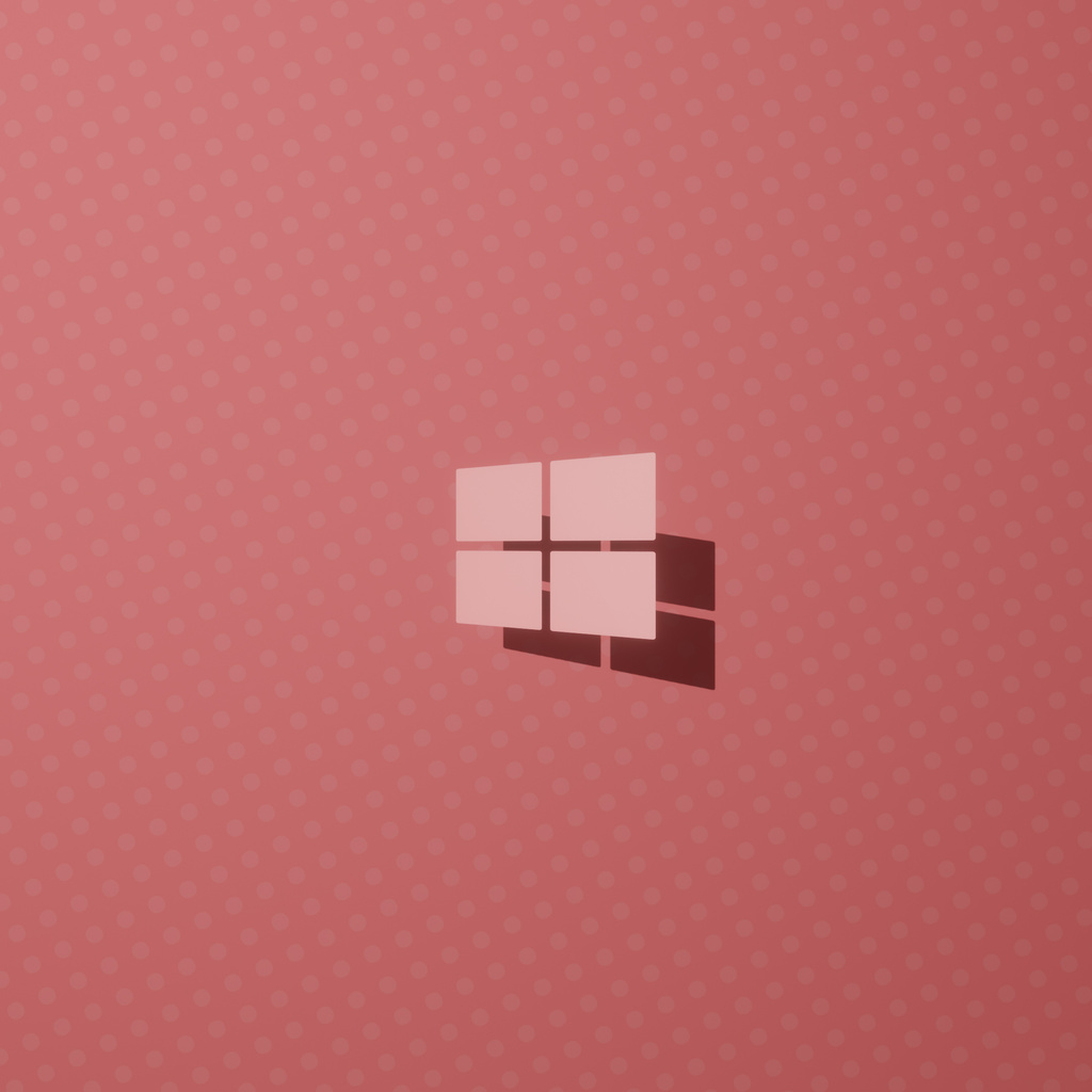 1024x1024 Windows 10 Logo Pink 4k 1024x1024 Resolution HD 4k Wallpapers ...