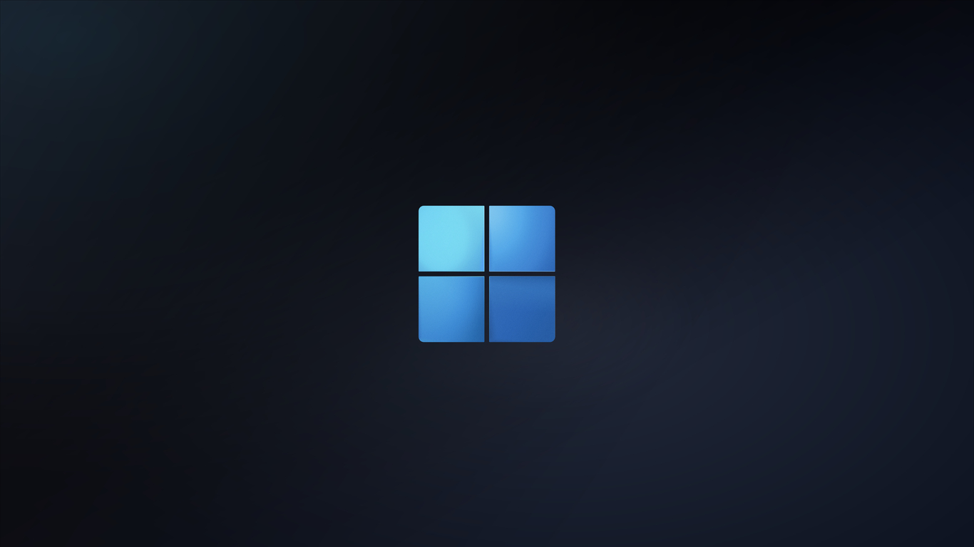 windows logo wallpaper blue