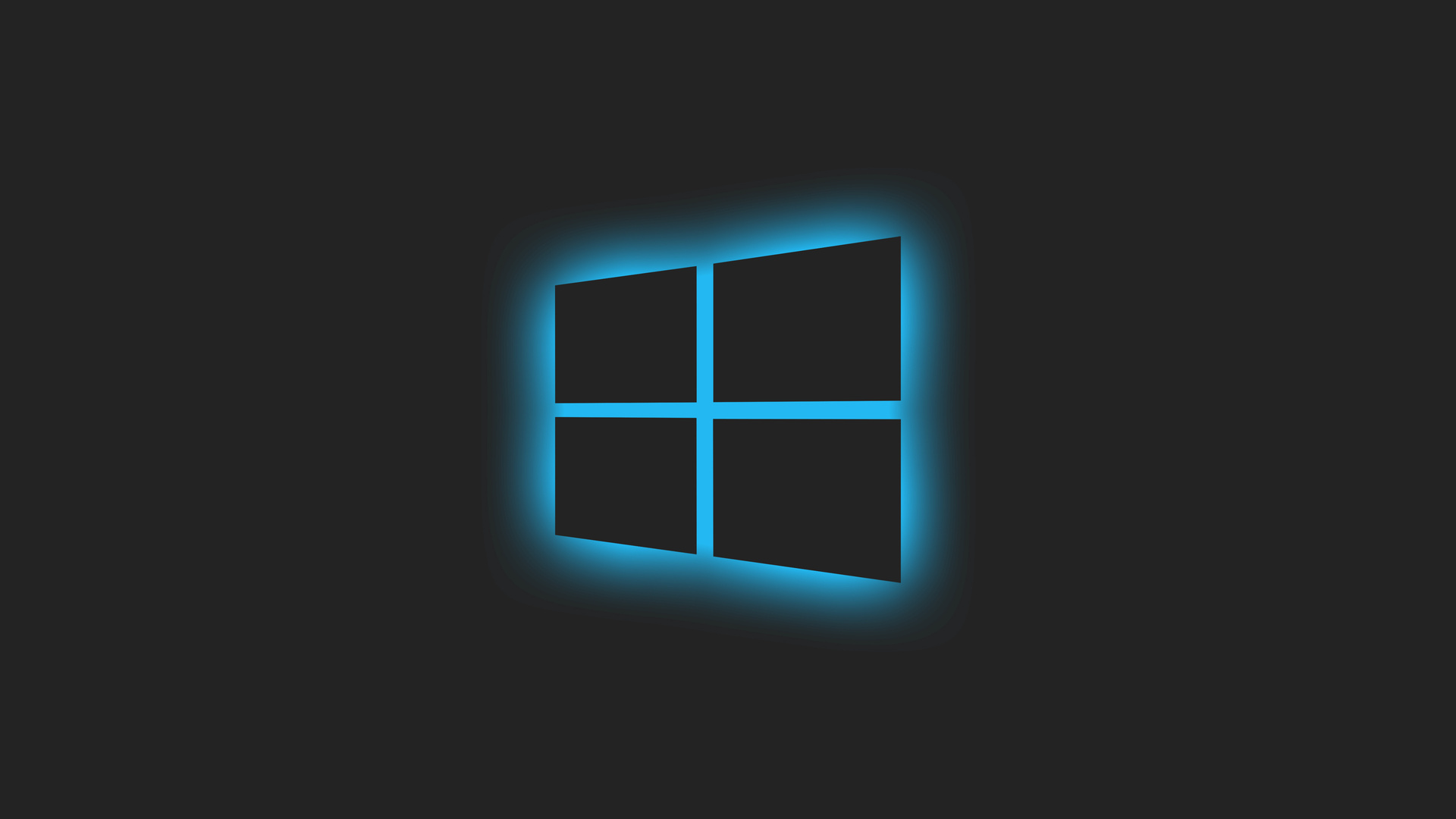 1920x1080 Windows Glowing Logo Blue 5k Laptop Full HD ...