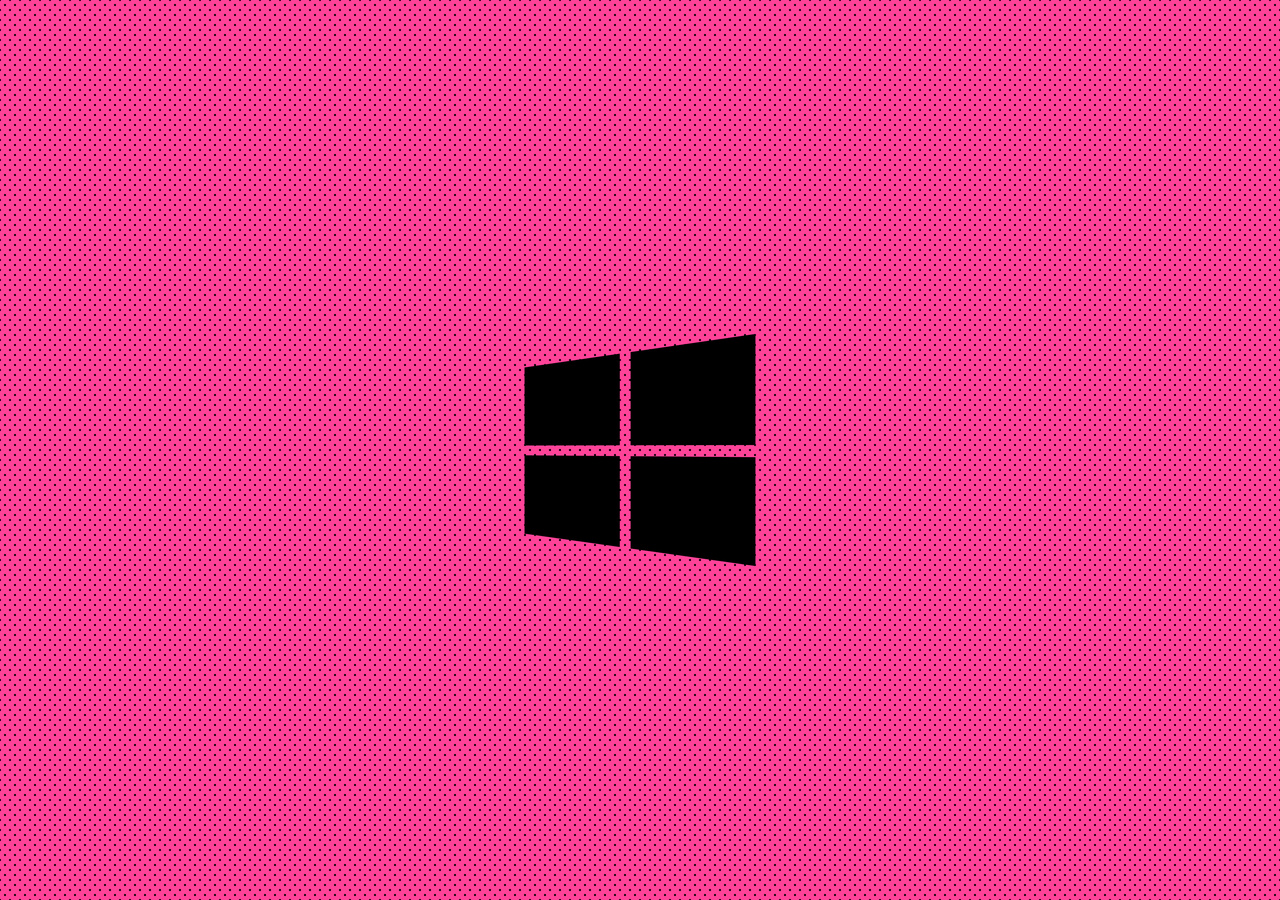 1280x900 Windows Pink Minimal Logo 8k 1280x900 Resolution HD 4k ...