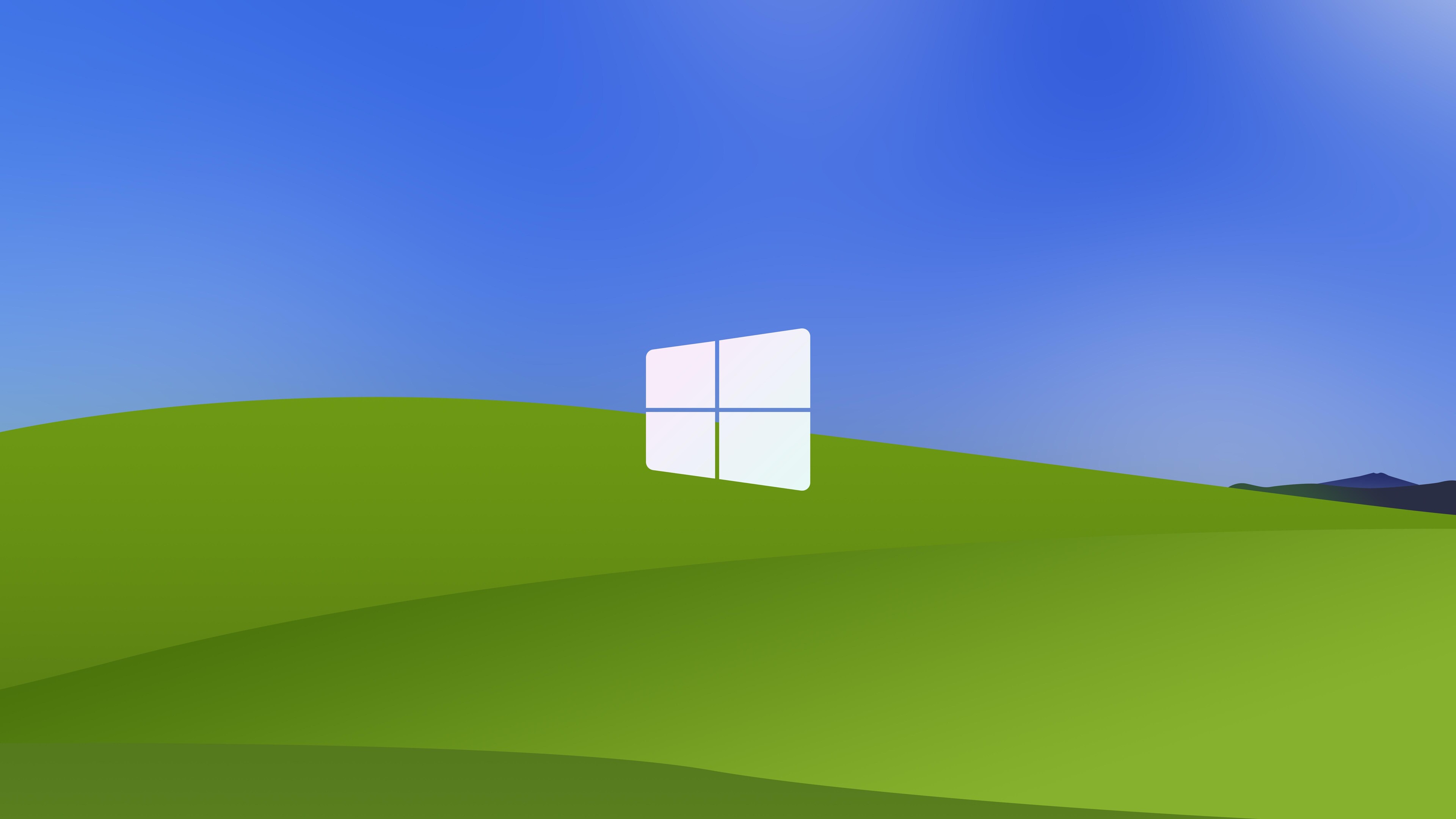 3840x2160 Windows Xp Logo Minimalism 8k 4K ,HD 4k Wallpapers,Images