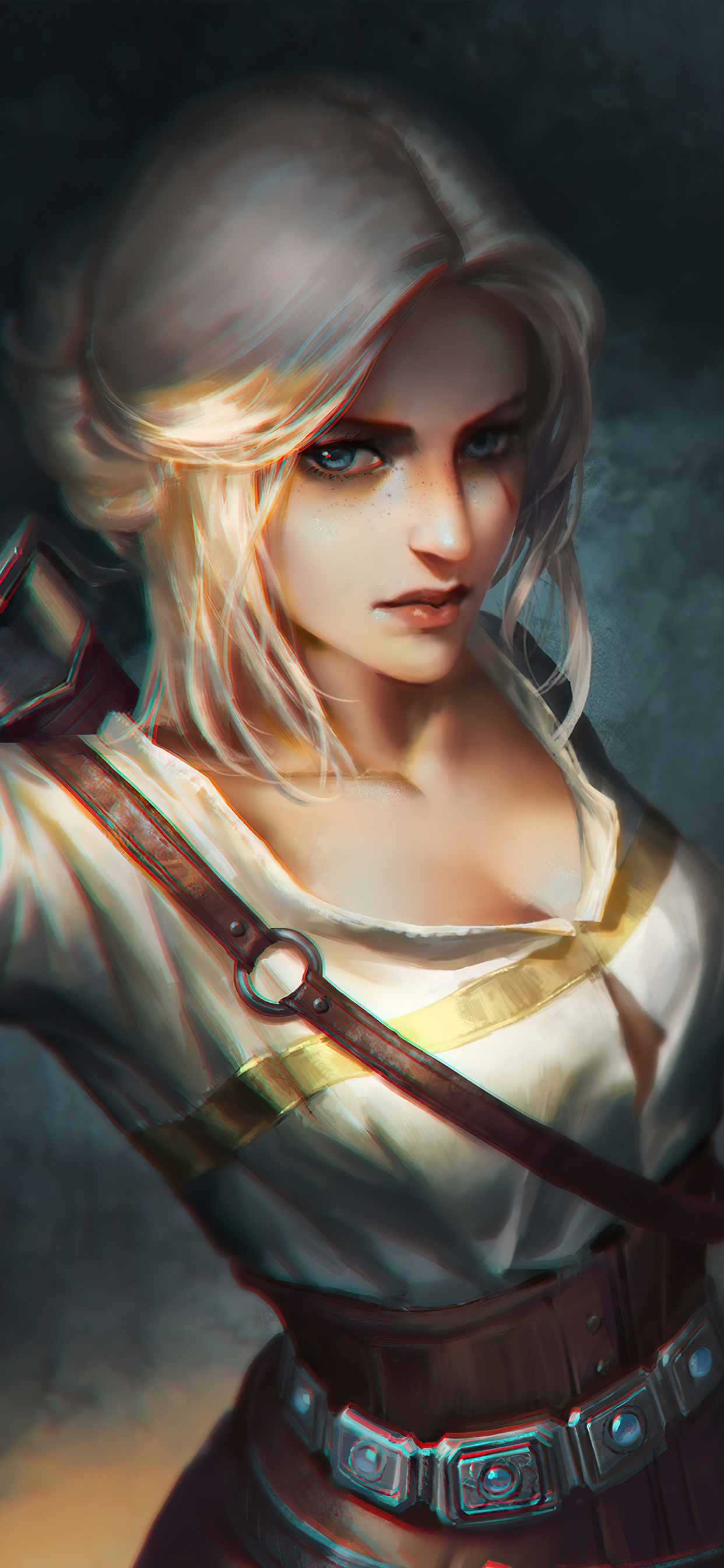 1242x2688 Witcher Ciri Fan Art 5k Iphone XS MAX HD 4k Wallpapers ...