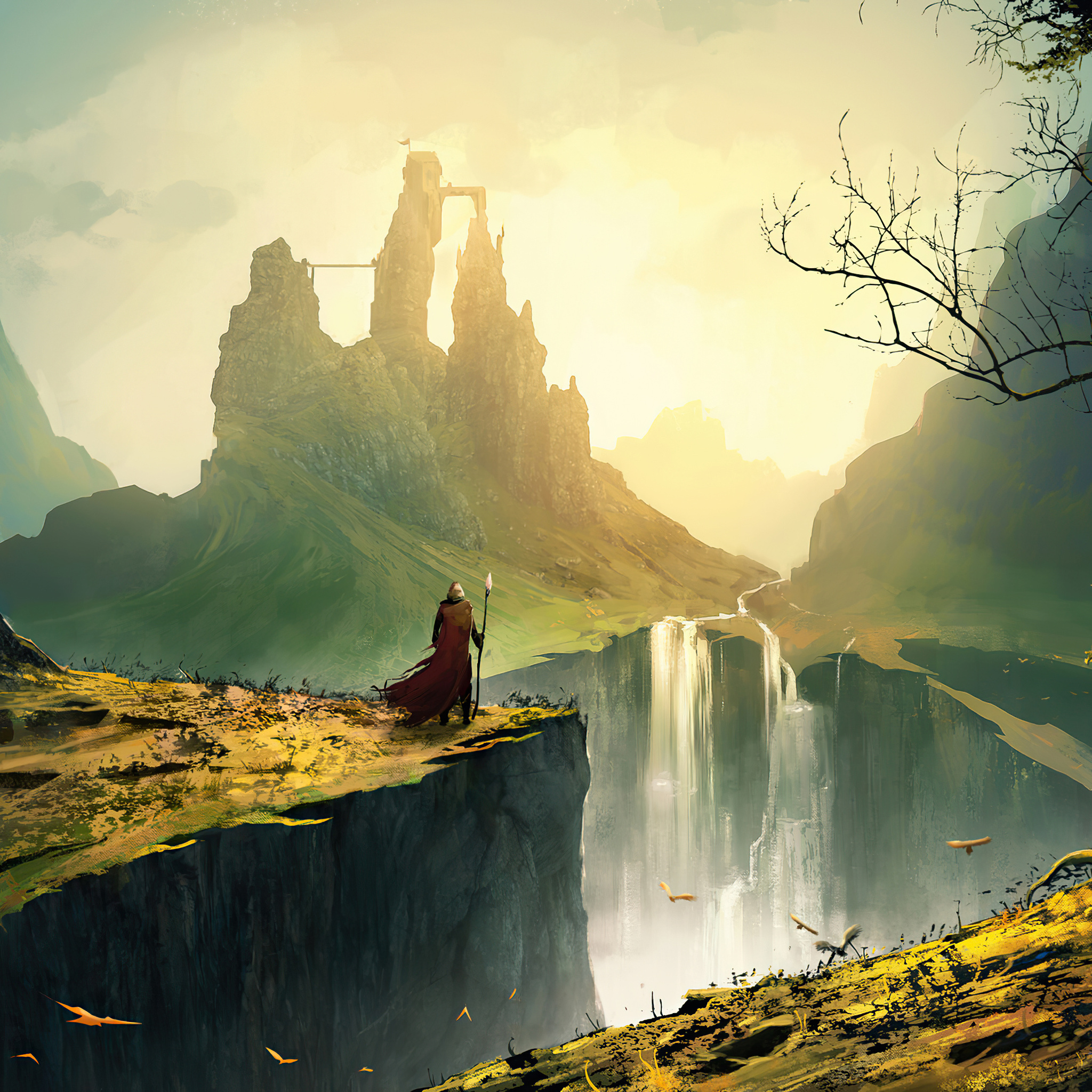 2048x2048 Wizard Kingdom 4k Ipad Air ,HD 4k Wallpapers,Images