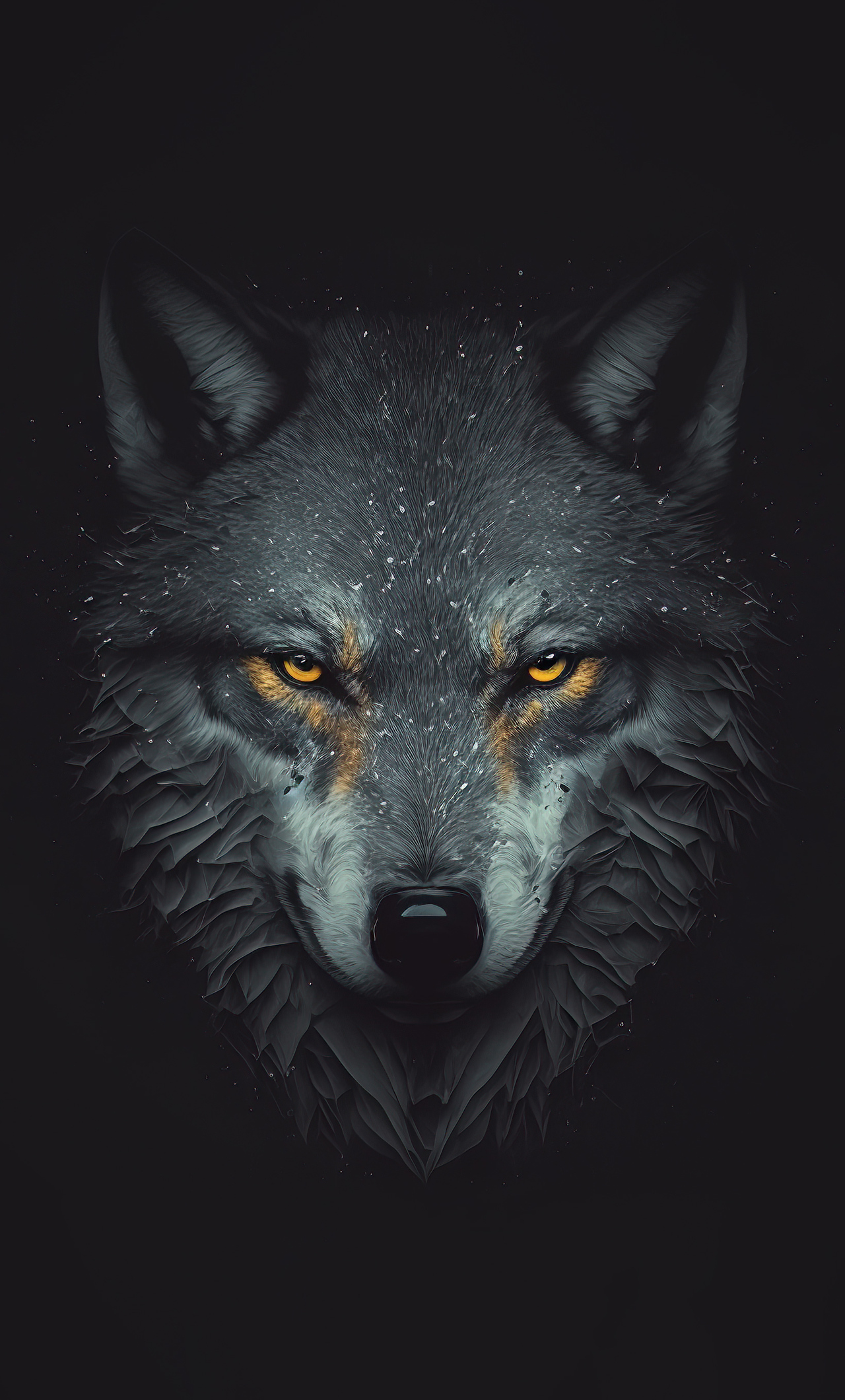 1280x2120 Wolf Digital 4k iPhone 6+ HD 4k Wallpapers, Images, Backgrounds,  Photos and Pictures