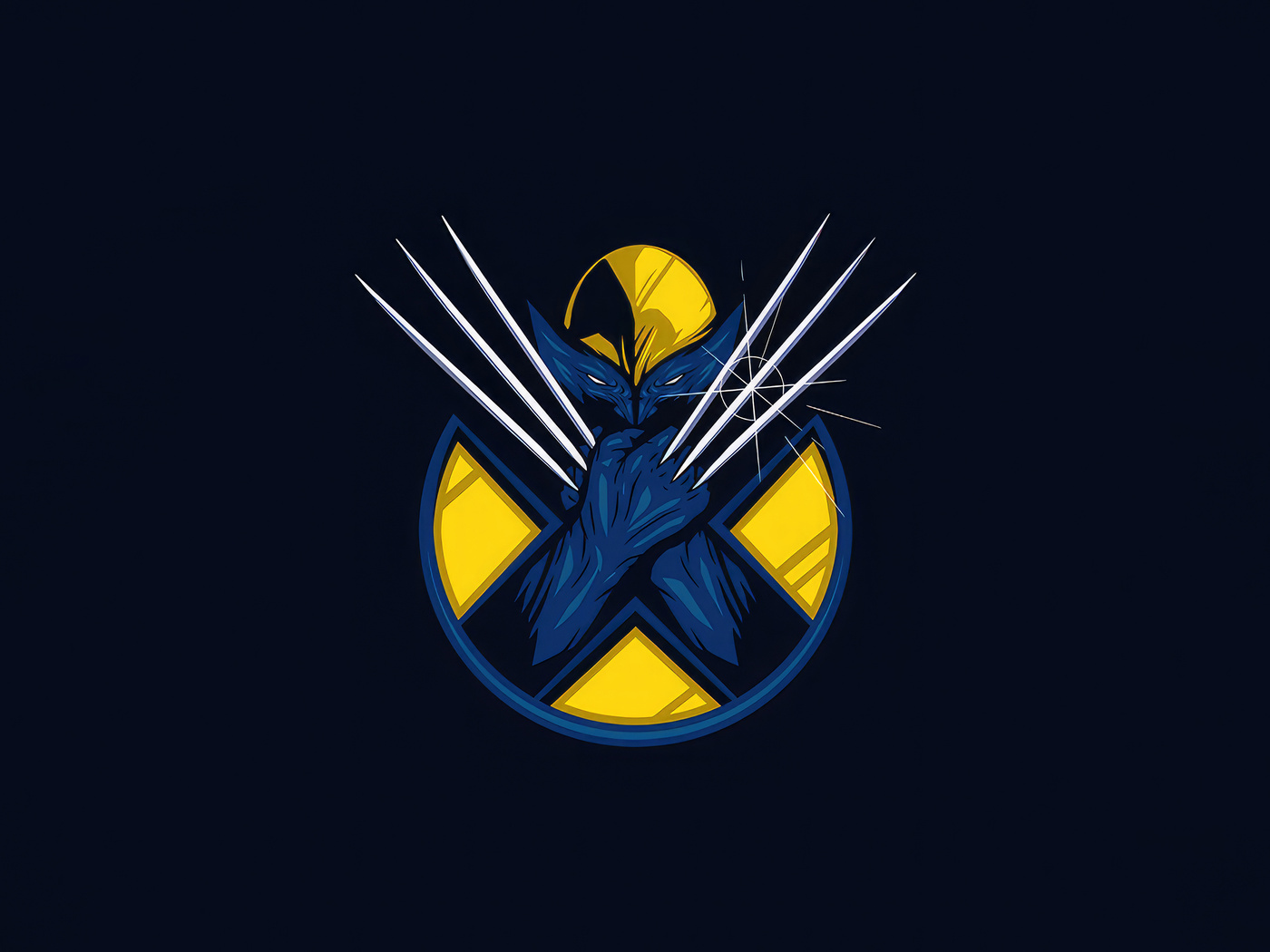 1400x1050 Wolverine Heroic Stand Wallpaper,1400x1050 Resolution HD 4k