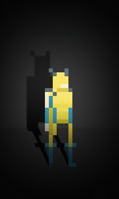 240x400 Wolverine Pixel Art 5k Acer E100,Huawei,Galaxy S Duos,LG 8575 ...