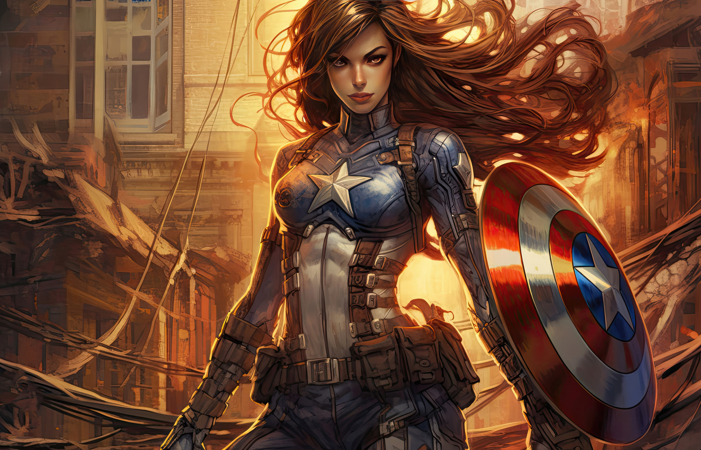 1400x900 Women Captain America Wallpaper,1400x900 Resolution HD 4k ...