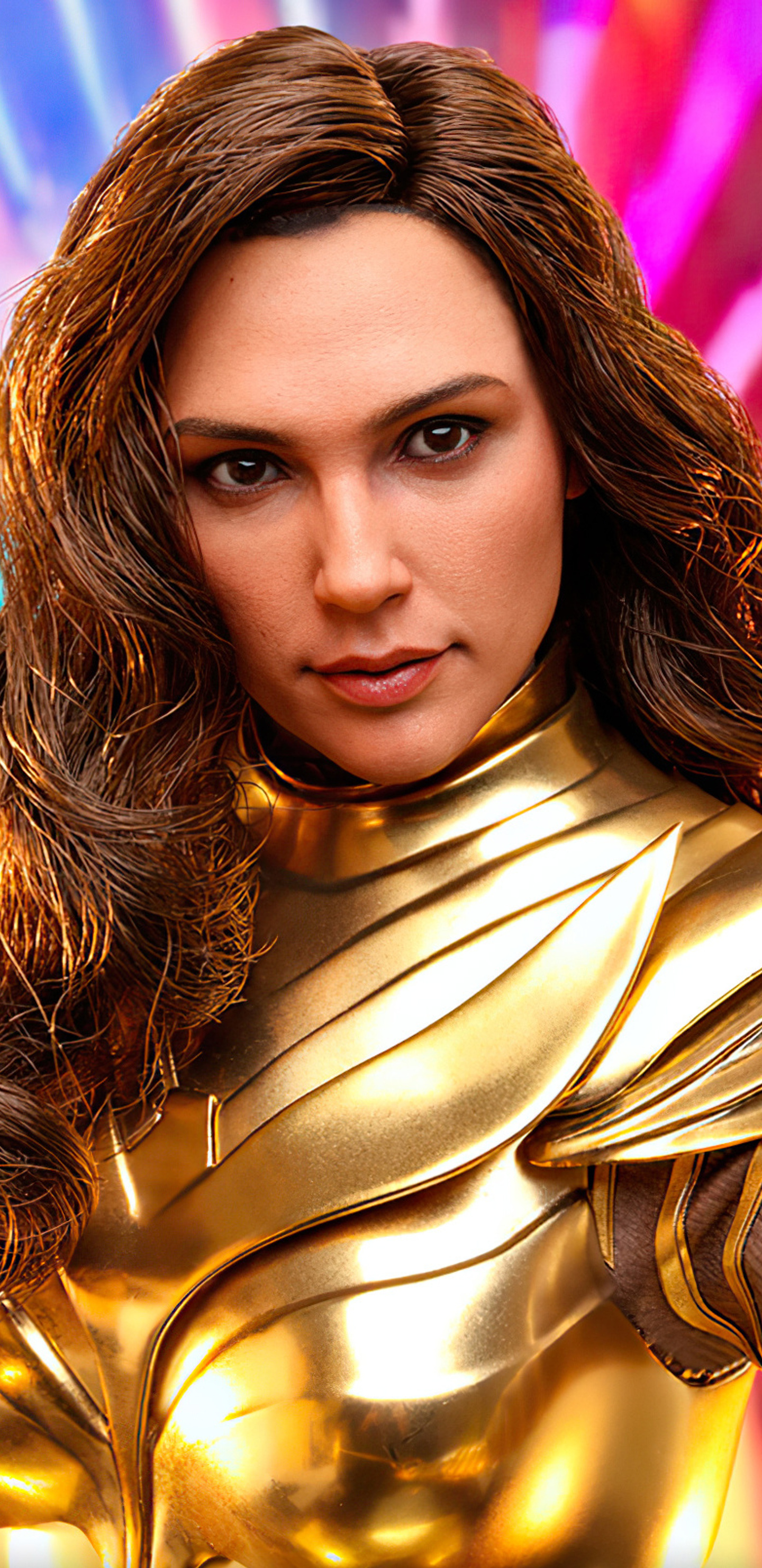 wonder woman golden armor pop