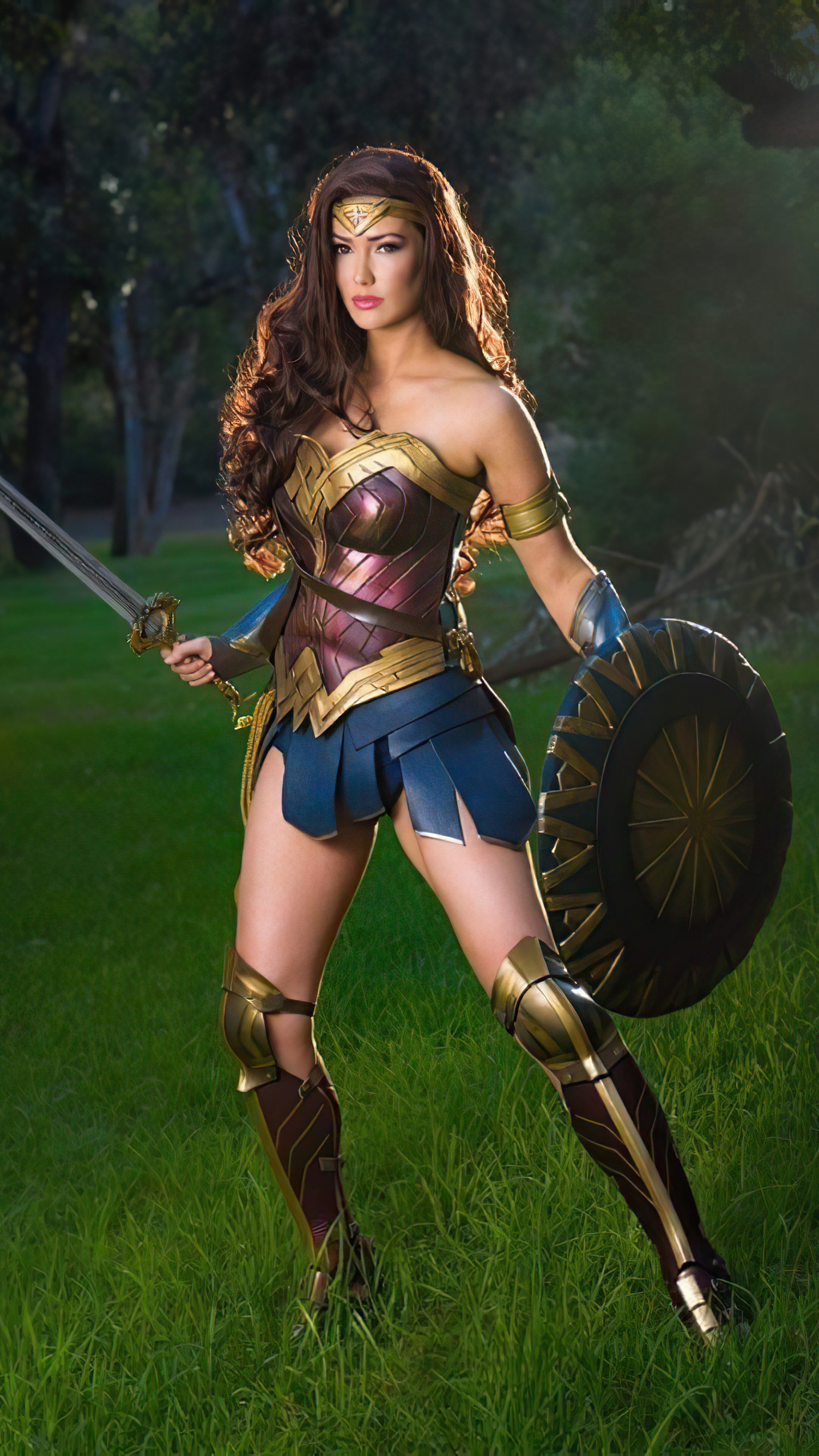 Wonder Woman 2020 Cosplay In 2160x3840 Resolution. wonder-woman-2020-cospla...