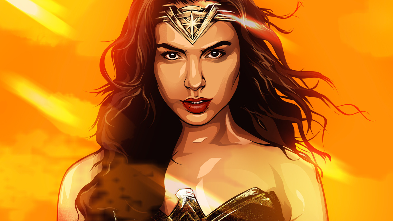 1280x720 Wonder Woman Arts New 720P ,HD 4k Wallpapers,Images ...