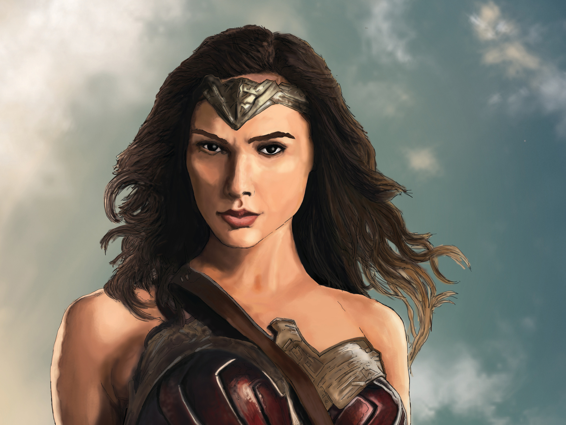 1920x1440 Wonder Woman Digital Artworks 1920x1440 Resolution Hd 4k 