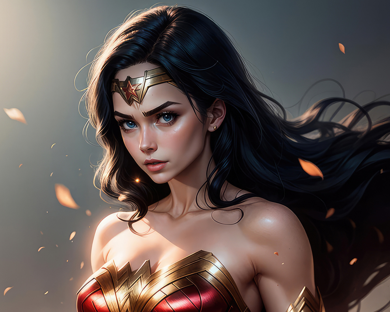 1280x1024 Wonder Woman Glowing Eyes Wallpaper,1280x1024 Resolution HD ...