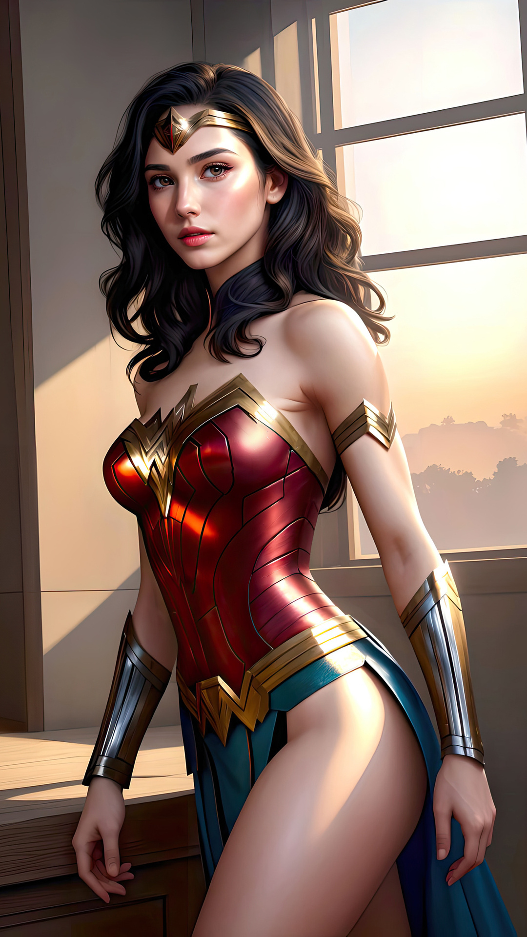 1080x1920 Wonder Woman Hope Cape Iphone 7 6s 6 Plus Pixel Xl One Plus 3 3t 5 Hd 4k Wallpapers