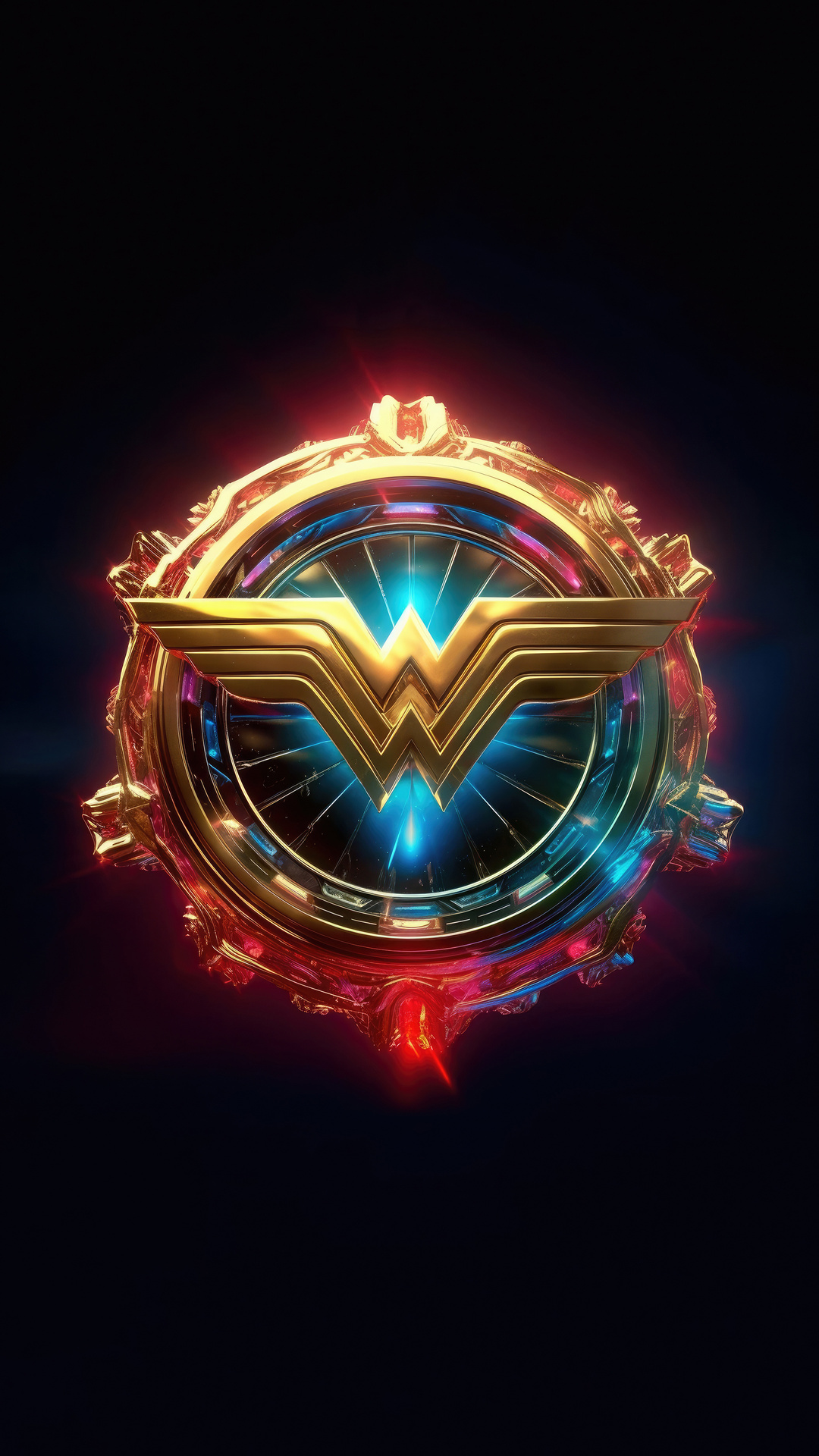 1080x1920 Wonder Woman Logo 5k Iphone 7,6s,6 Plus, Pixel xl ,One Plus 3 ...