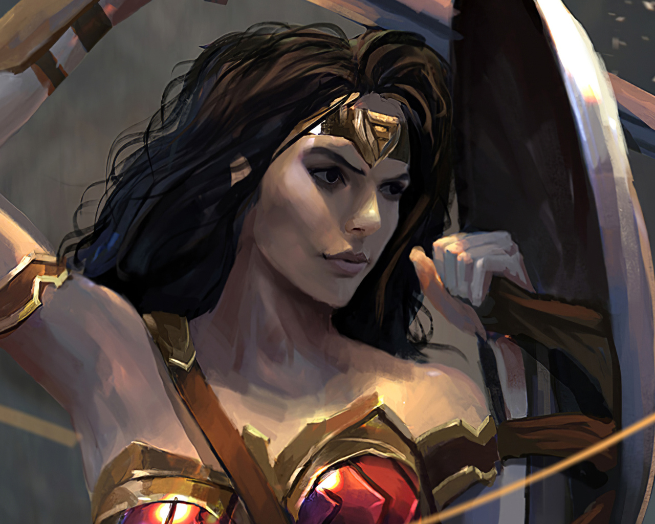 1280x1024 Wonder Woman Sketches Wallpaper,1280x1024 Resolution HD 4k ...