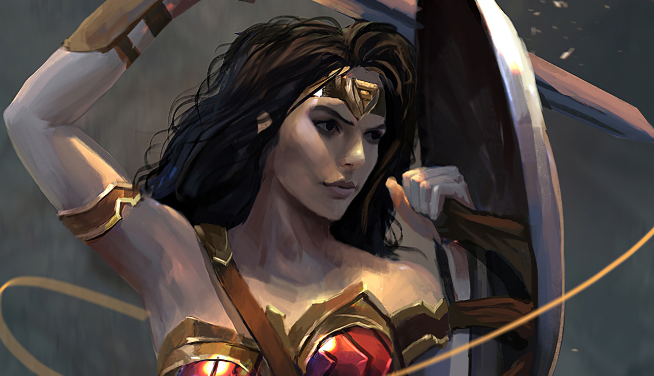 1336x768 Wonder Woman Sketches Laptop HD ,HD 4k Wallpapers,Images ...