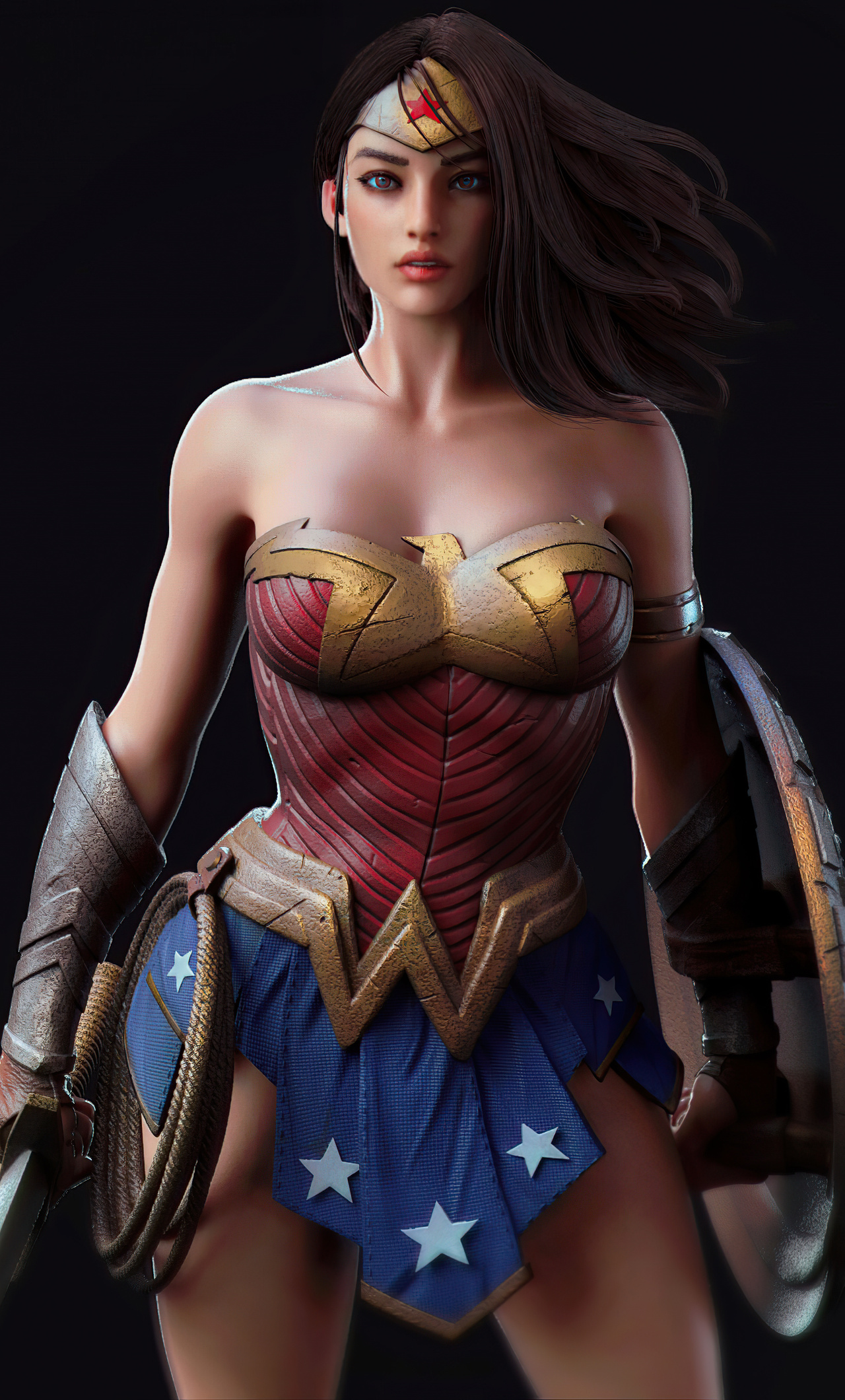 1280x2120 Wonder Woman Warrior 4k 2020 iPhone 6+ HD 4k Wallpapers, Images,  Backgrounds, Photos and Pictures