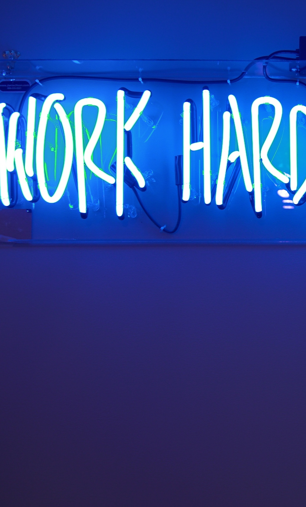 1280x2120 Work Harder Neon iPhone 6+ HD 4k Wallpapers, Images, Backgrounds,  Photos and Pictures
