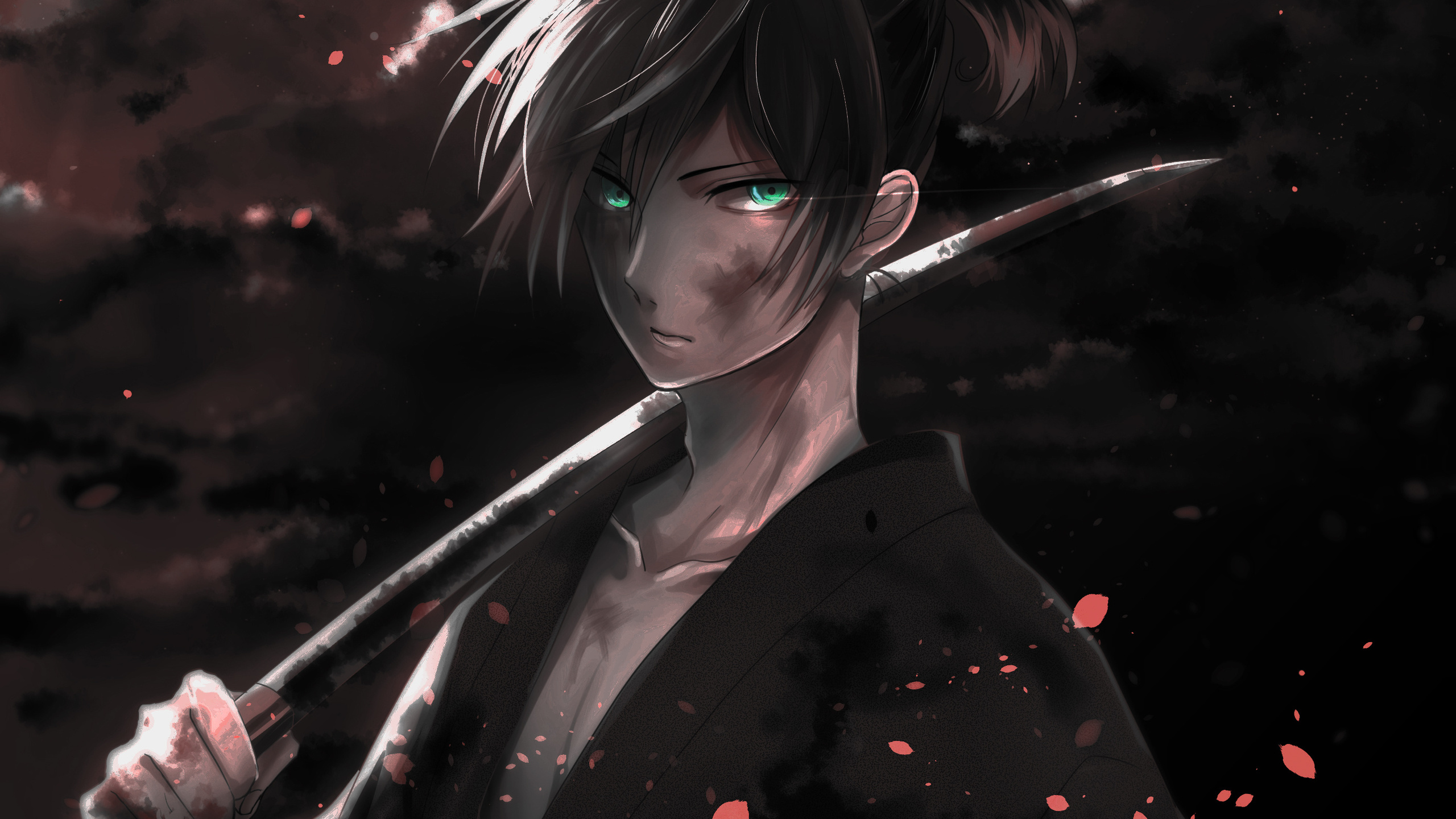 HD edgy anime boy wallpapers