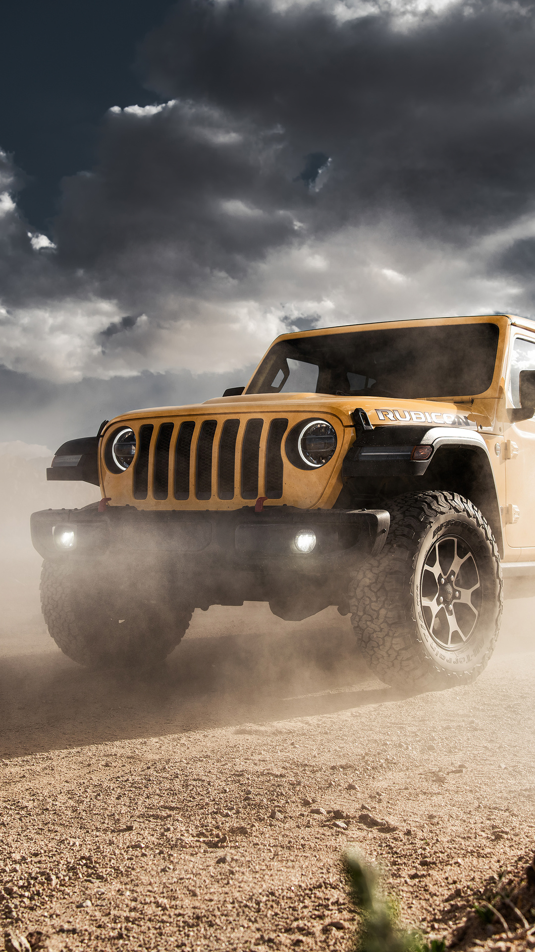 1080x1920 Yellow Jeep Wrangler Rubicon 2021 4k Iphone 7,6s,6 Plus, Pixel xl  ,One Plus 3,3t,5 HD 4k Wallpapers, Images, Backgrounds, Photos and Pictures
