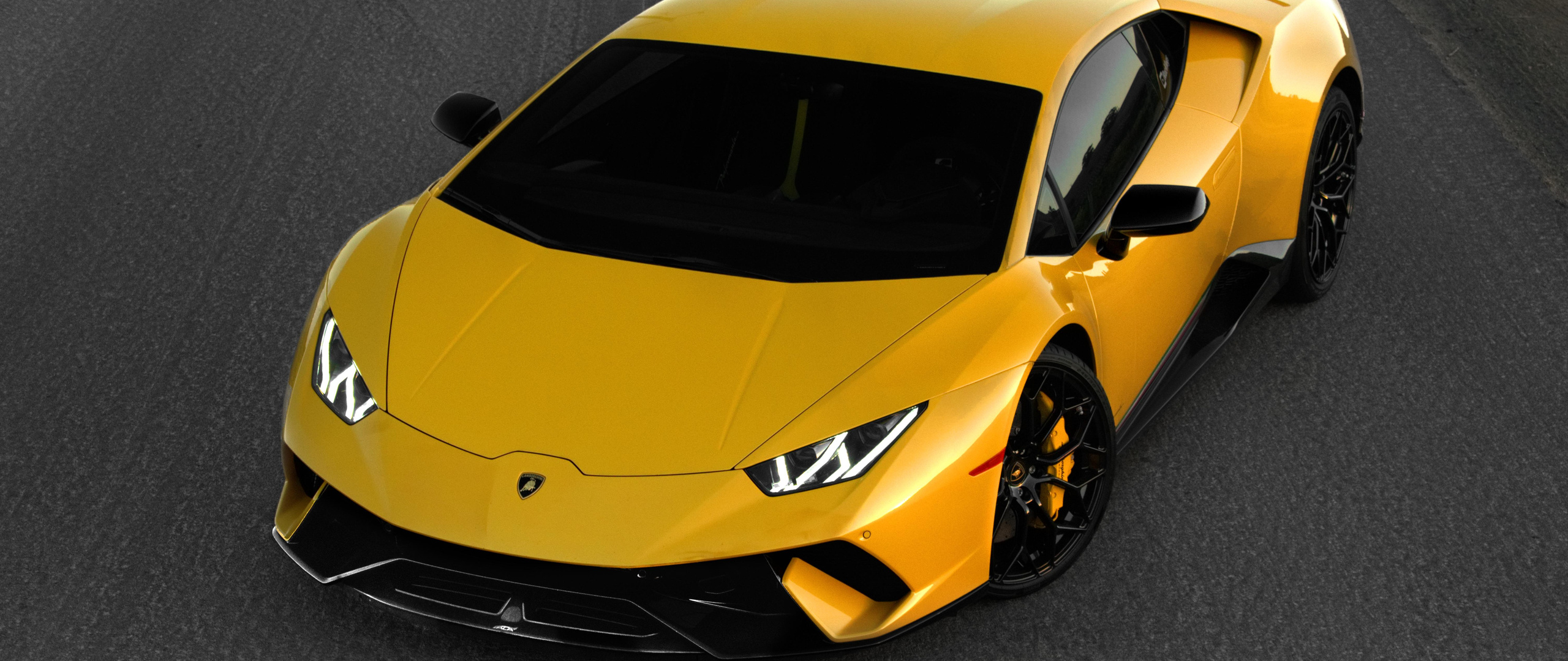 2560x1080 Yellow Lamborghini Aventador 5k 2018 2560x1080 Resolution HD