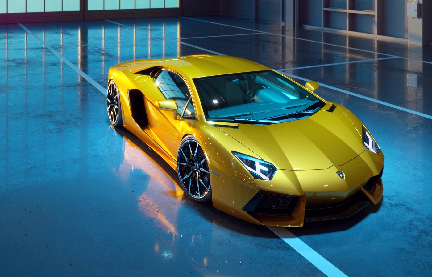 Yellow Lamborghini Wallpaper HD 35097 2560x1600px