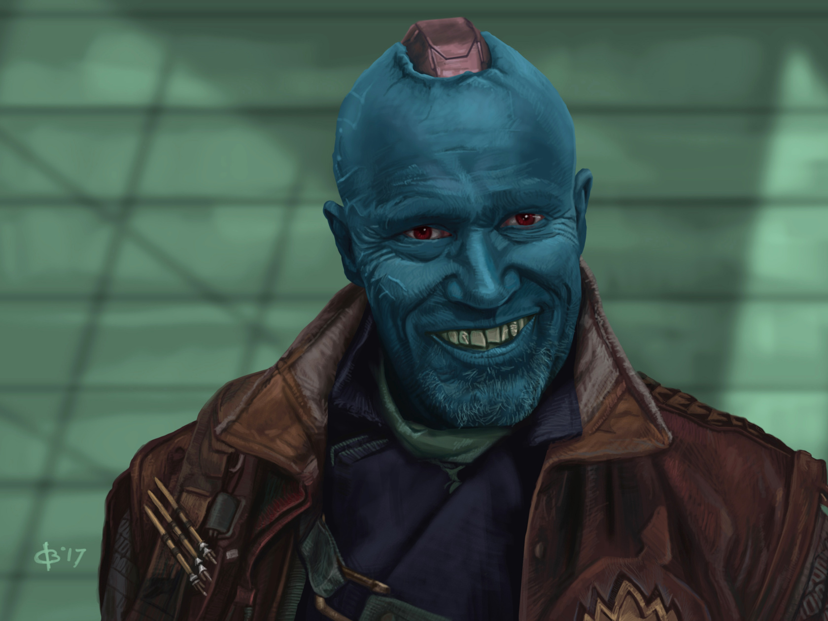 1680x1260 Yondu Guardians Of The Galaxy Vol 2 Artwork 1680x1260 ...