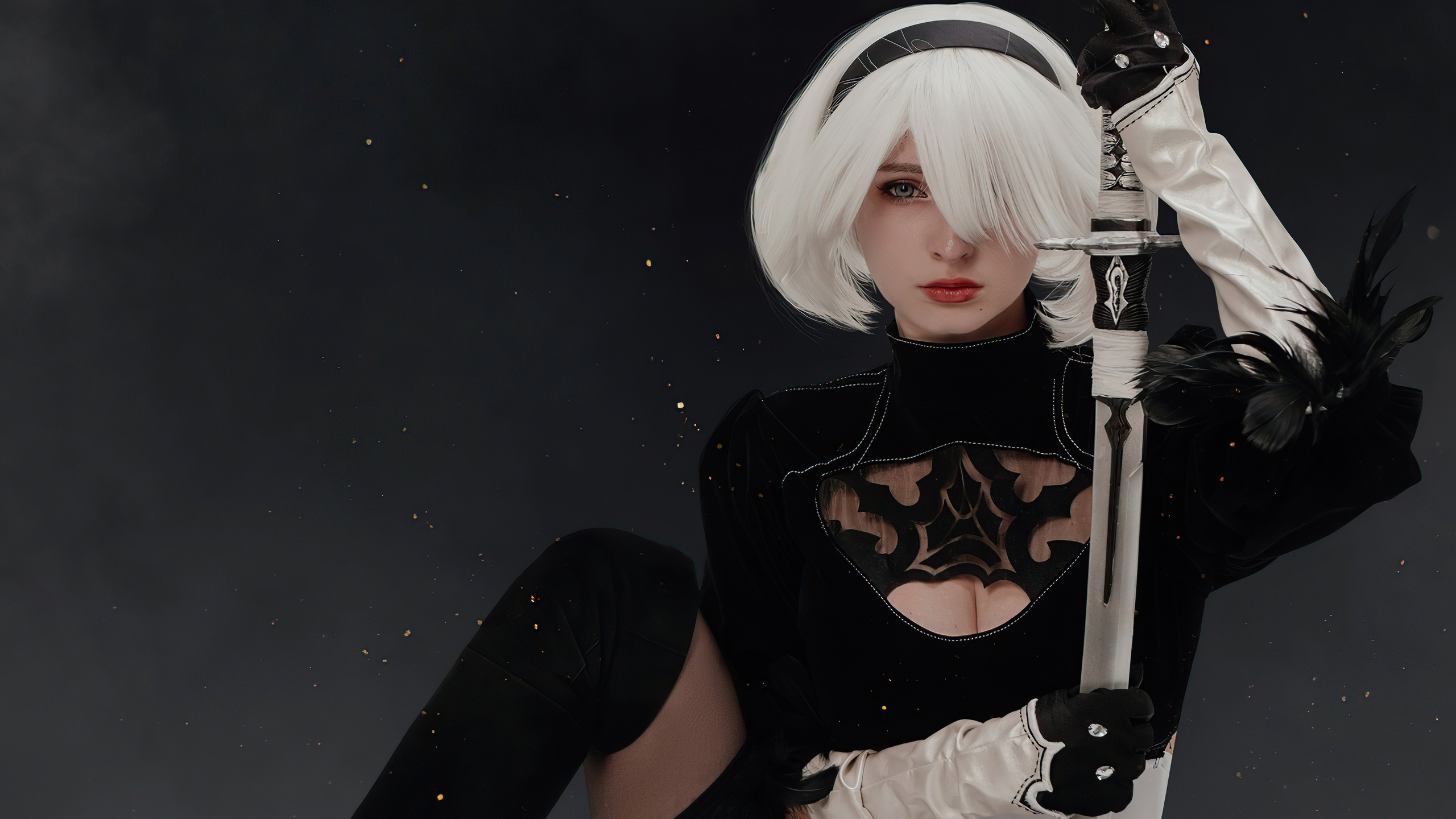 2560x1440 Yorha 2b Cosplay 1440p Resolution Hd 4k Wallpapersimagesbackgroundsphotos And Pictures 5413