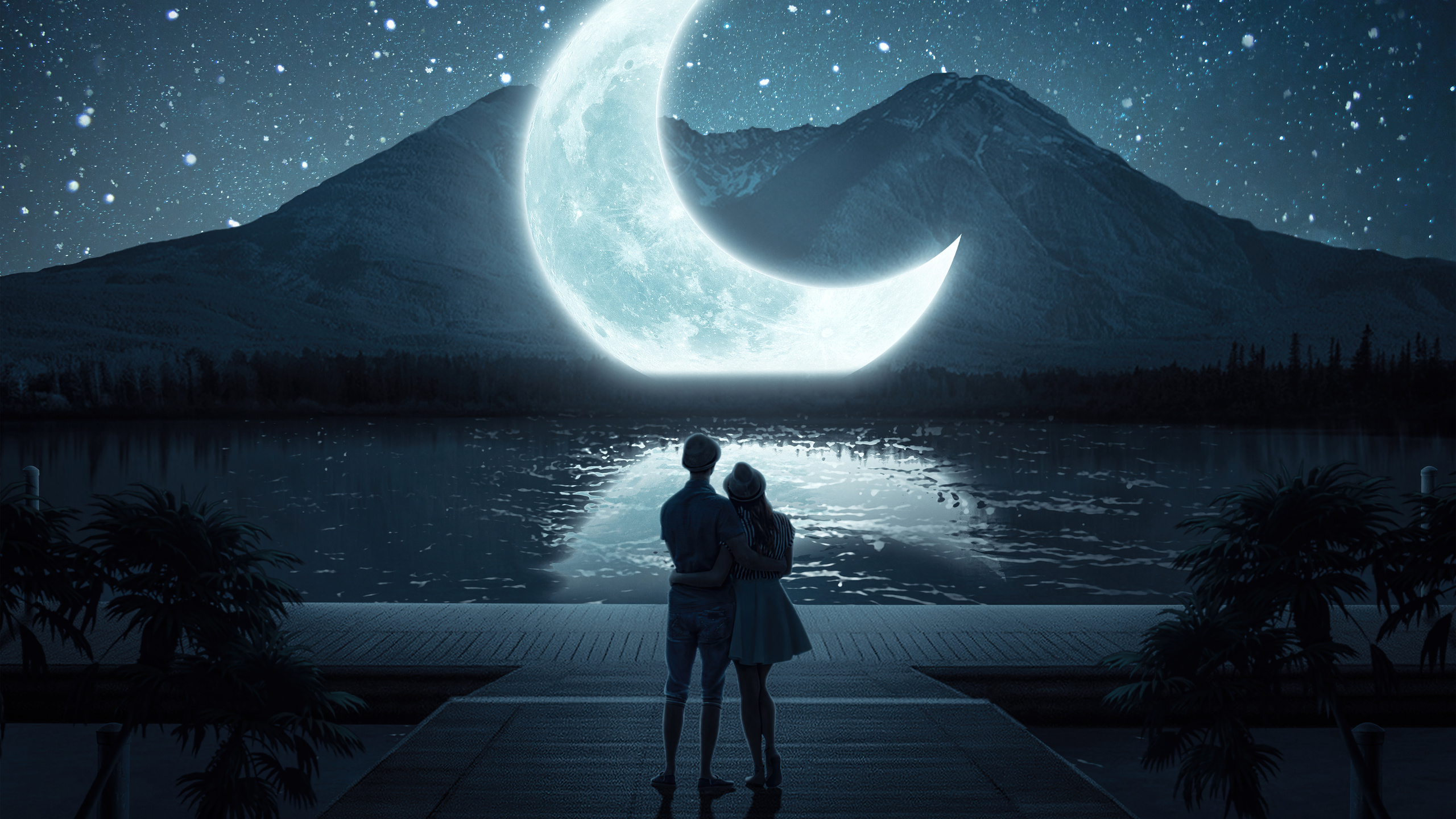 2560x1440 You Asked For Moon 1440P Resolution ,HD 4k Wallpapers,Images